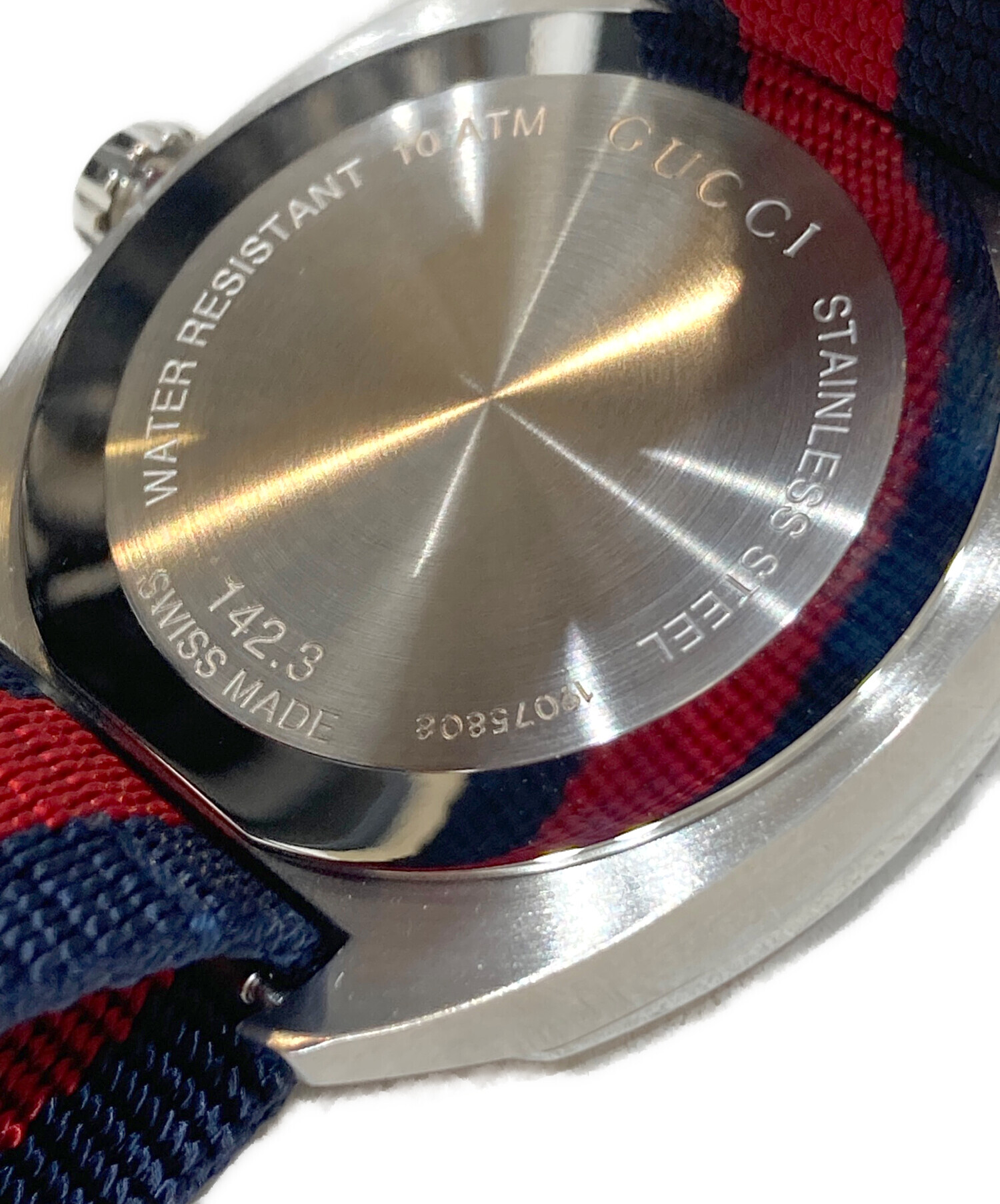 中古・古着通販】GUCCI (グッチ) リストウォッチ ネイビー｜ブランド