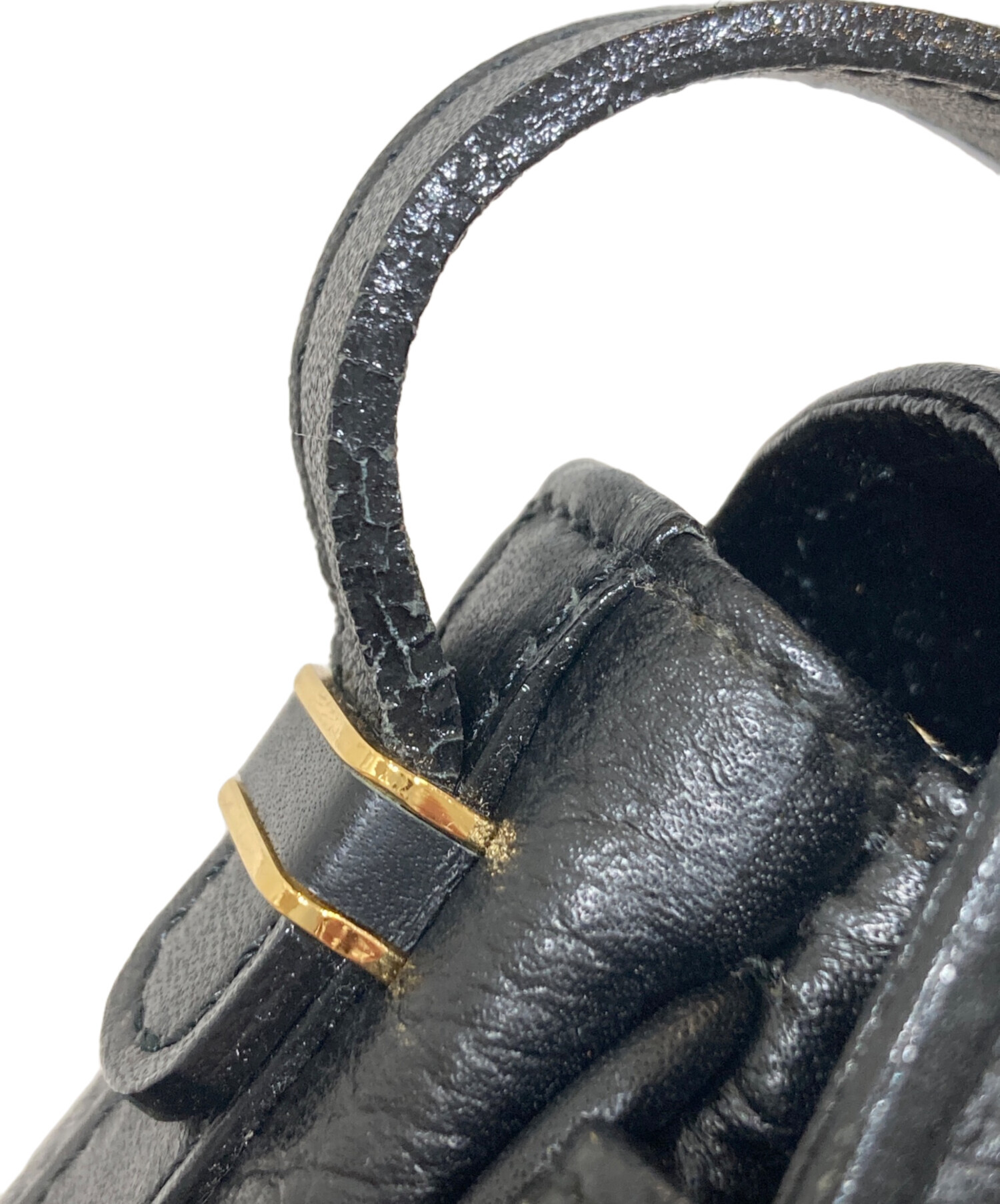 中古・古着通販】BURBERRY (バーバリー) レザーショルダーバッグ