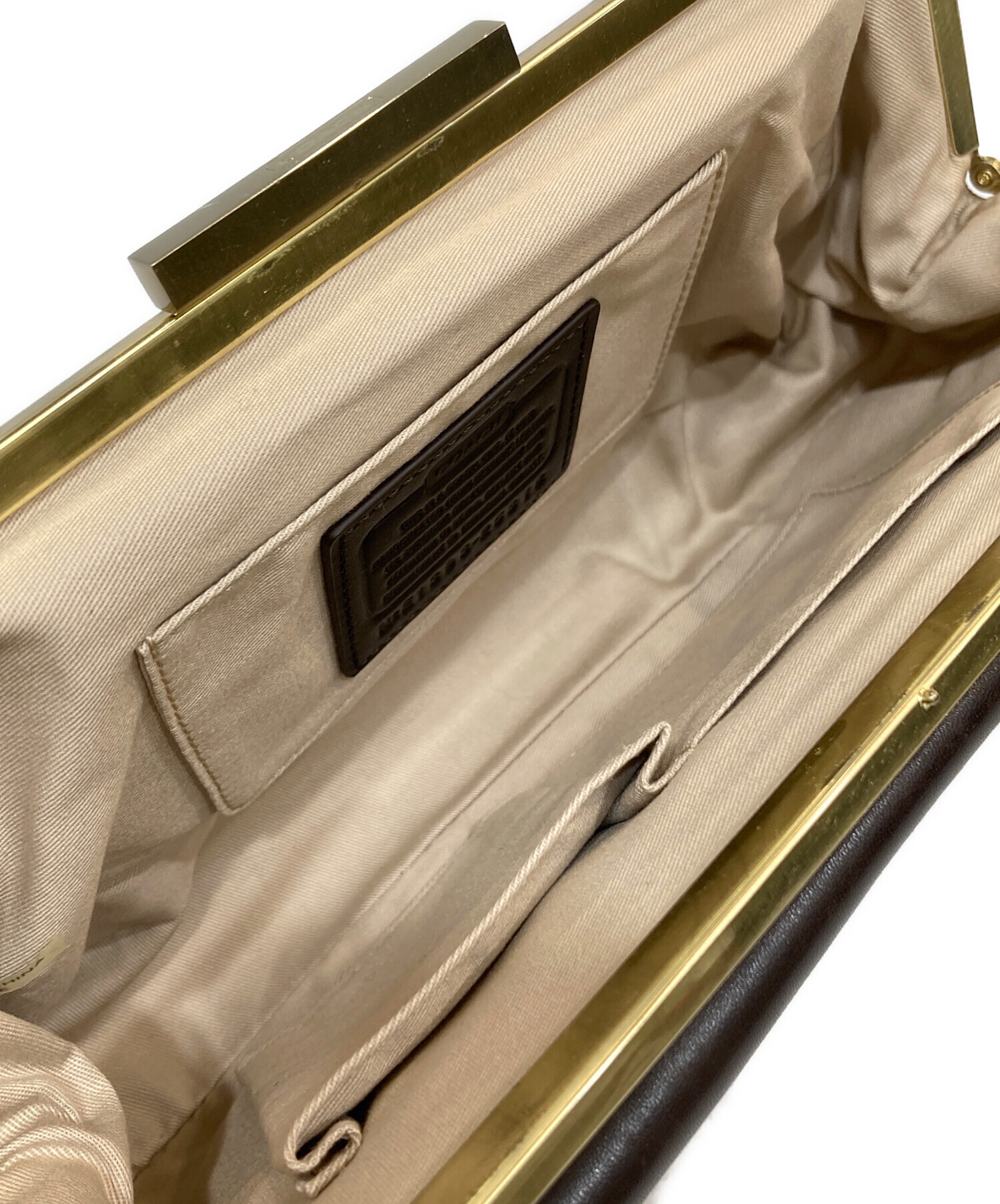 中古・古着通販】COACH (コーチ) ターンロックレザーハンドバッグ