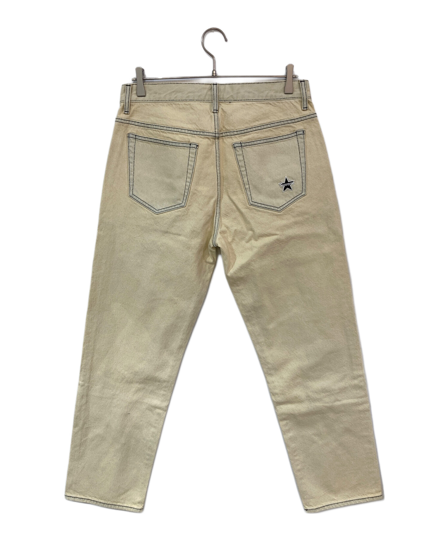 中古・古着通販】Supreme (シュプリーム) Regular Jean アイボリー