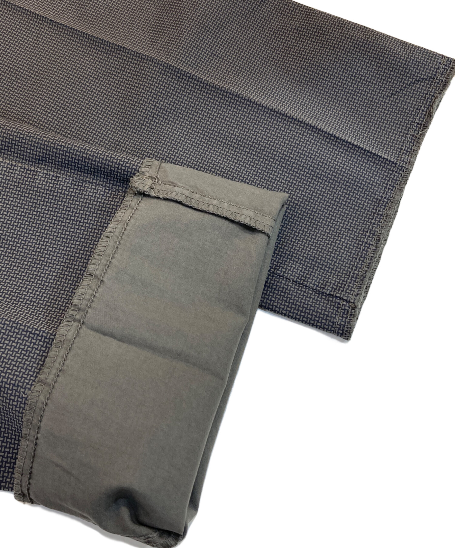 中古・古着通販】PT01 (ピーティーゼロウーノ) WEDGEスラックス グレー