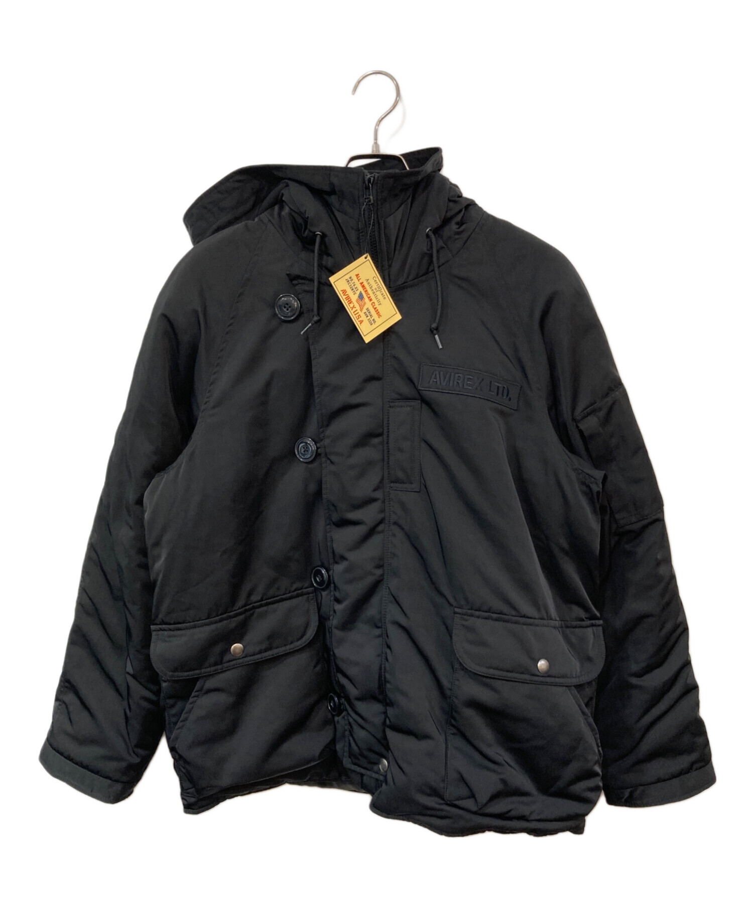 AVIREX　フライトジャケット　　L-2A　XL　ブラック AVIREX フライトジャケット L-2A XL ブラック AVIREX（アヴィレックス
