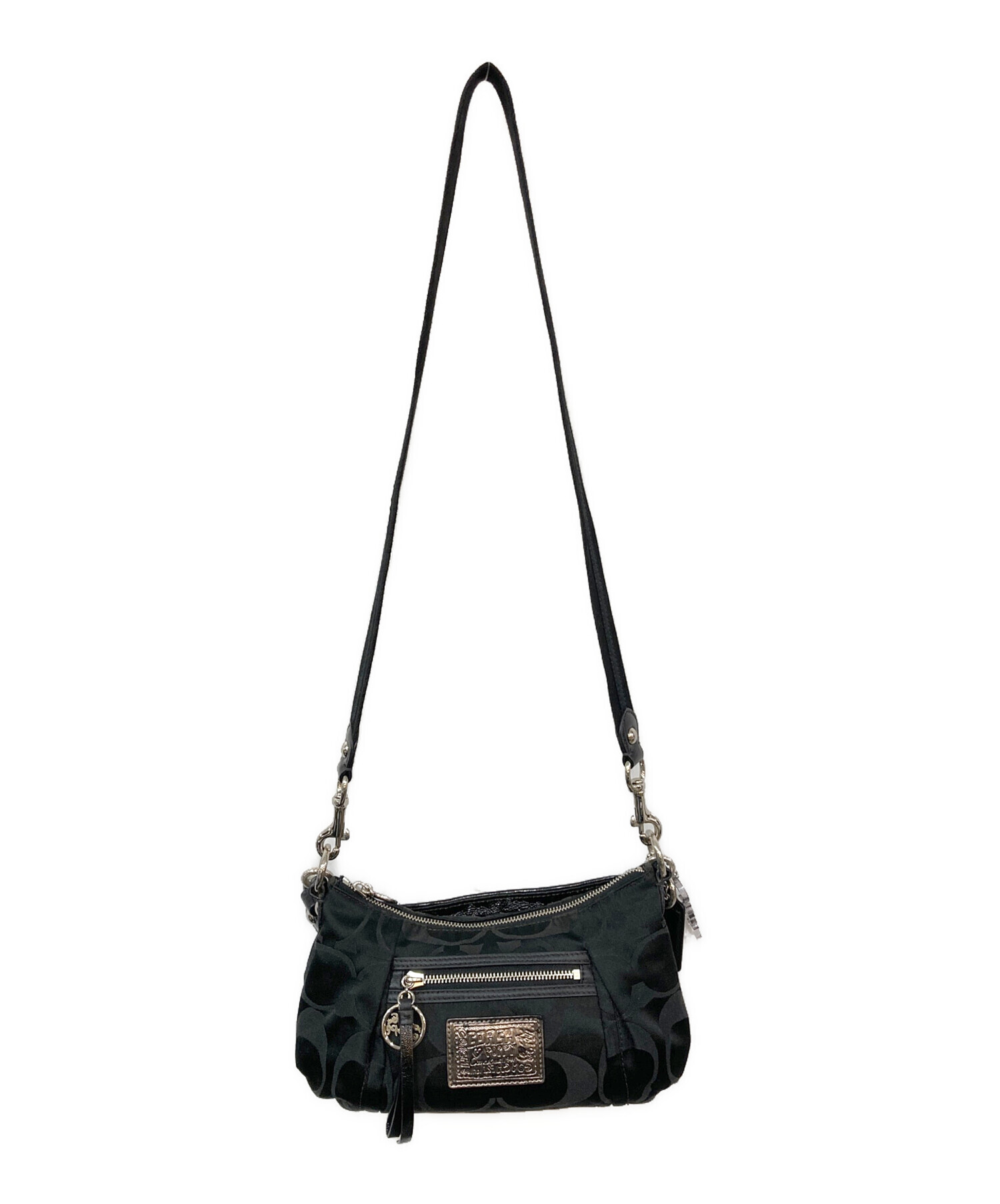 中古・古着通販】COACH (コーチ) ポピー シグネチャー 2way ショルダー