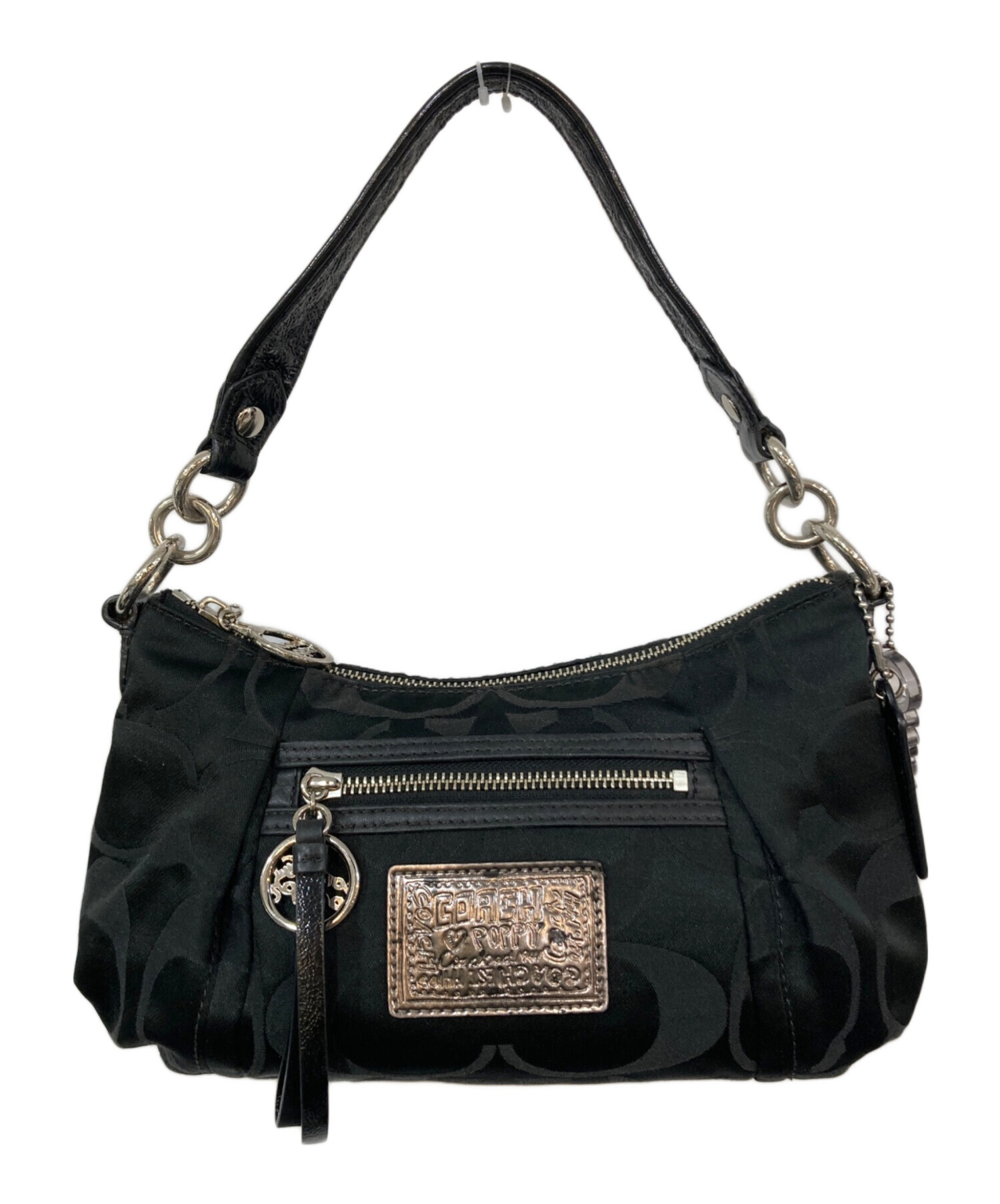中古・古着通販】COACH (コーチ) ポピー シグネチャー 2way ショルダー