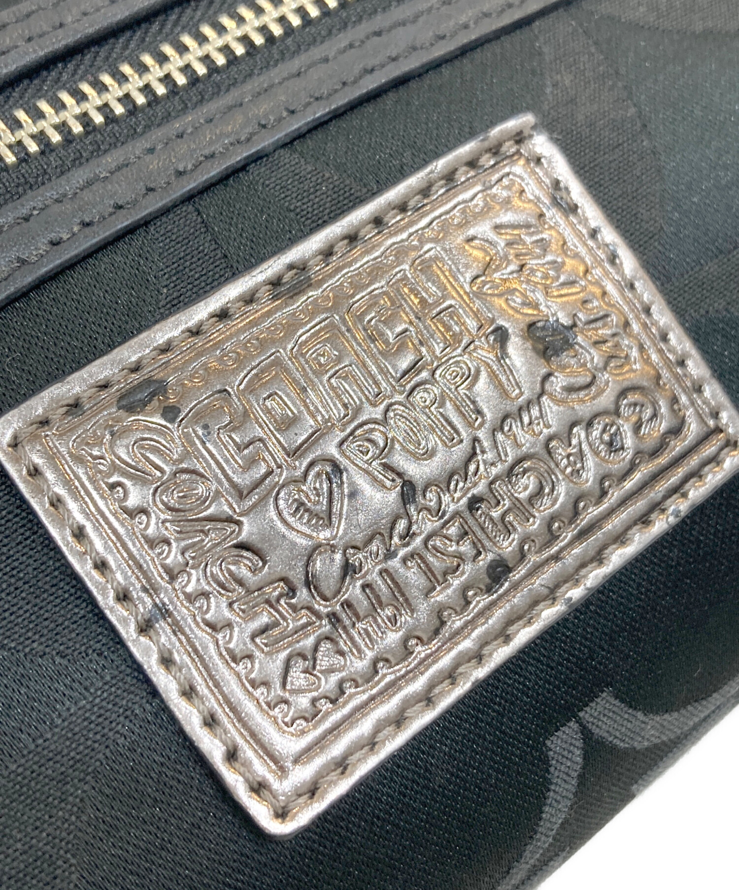 中古・古着通販】COACH (コーチ) ポピー シグネチャー 2way ショルダー