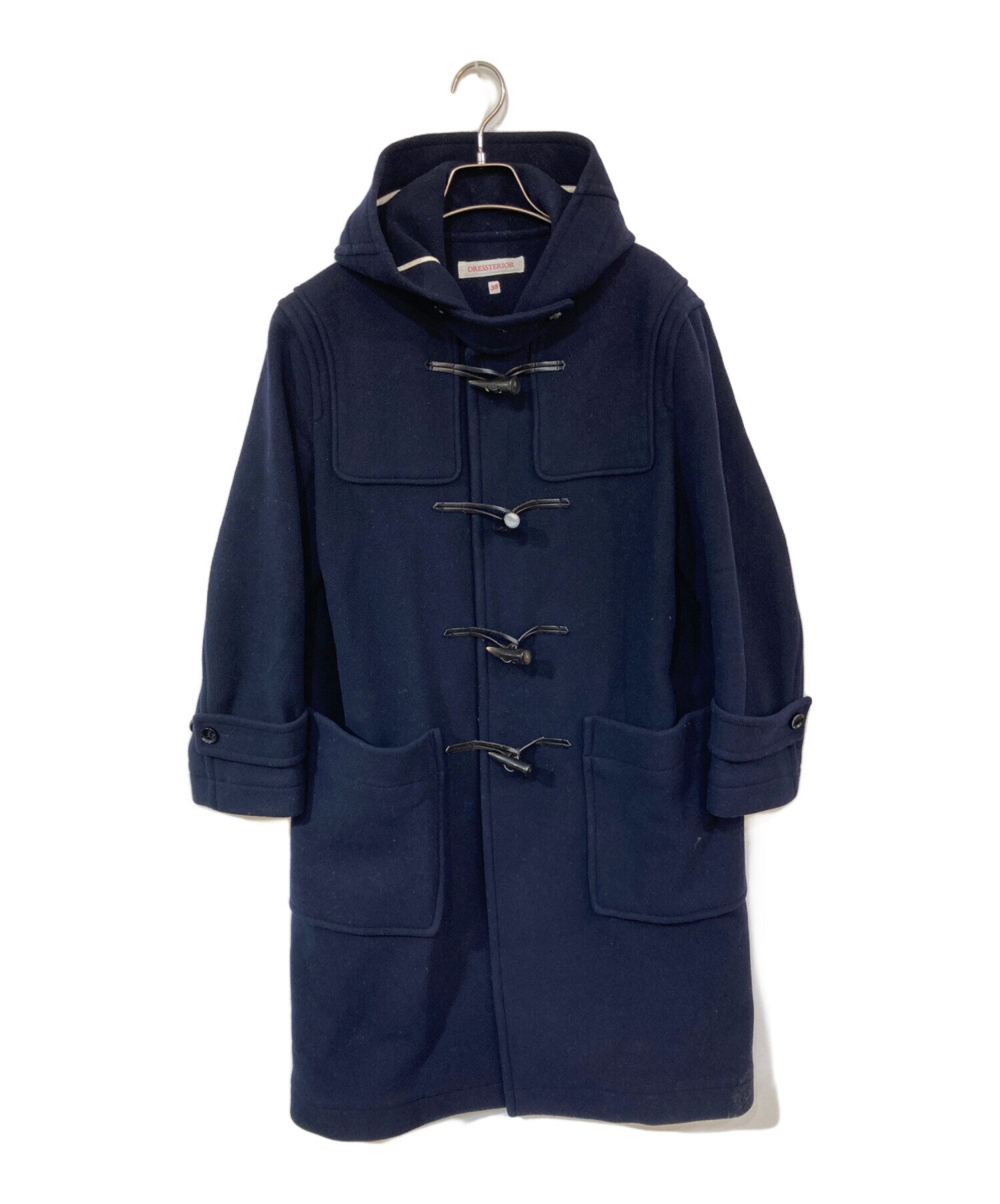【試着のみ】DRESSTERIOR Super140'sダッフルコート 中古・古着通販】DRESSTERIOR (ドレステリア) Super140'S ダッフル