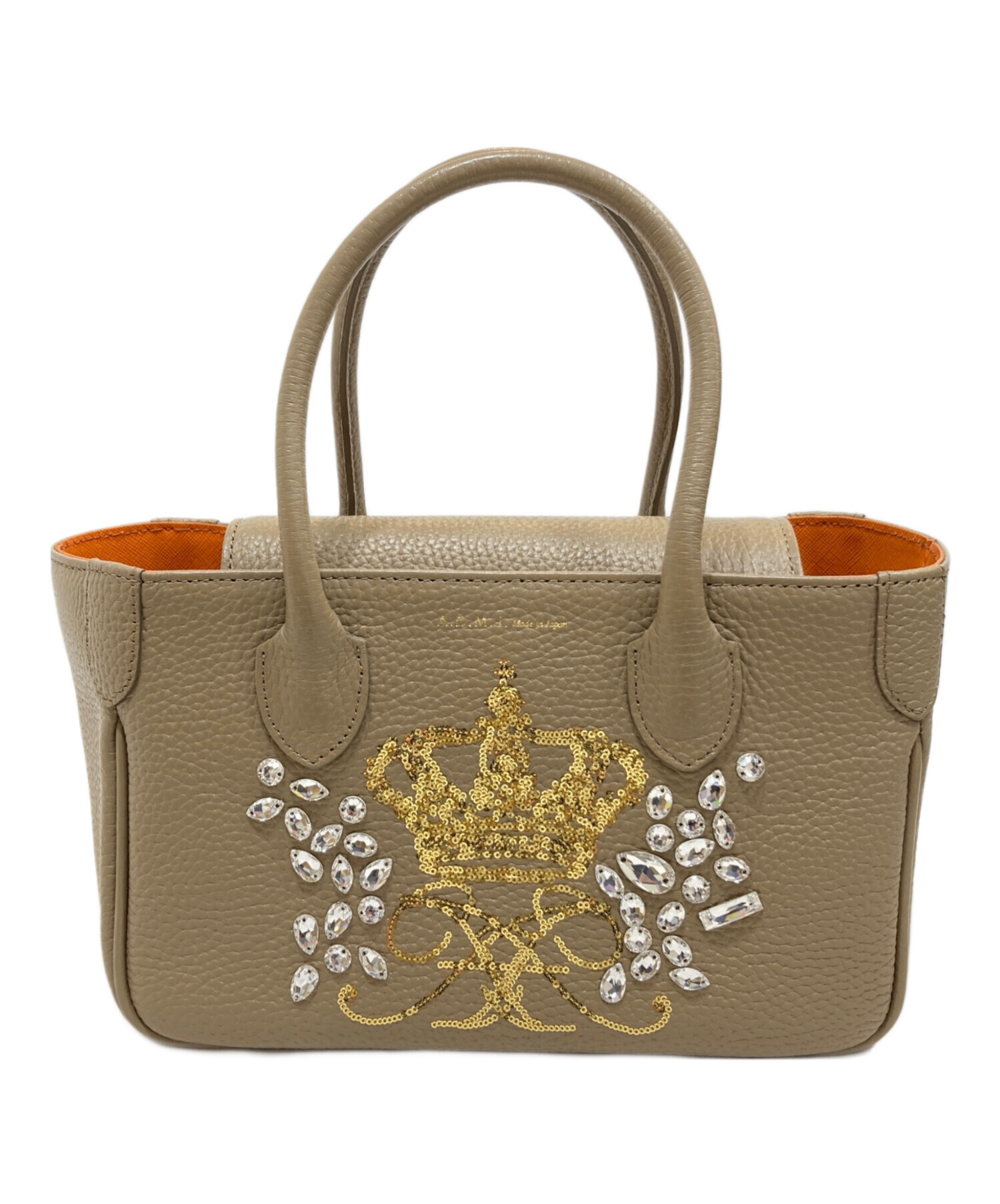 中古・古着通販】A.D.M.J. (エーディーエムジェイ) ビジュー2WAYバッグ