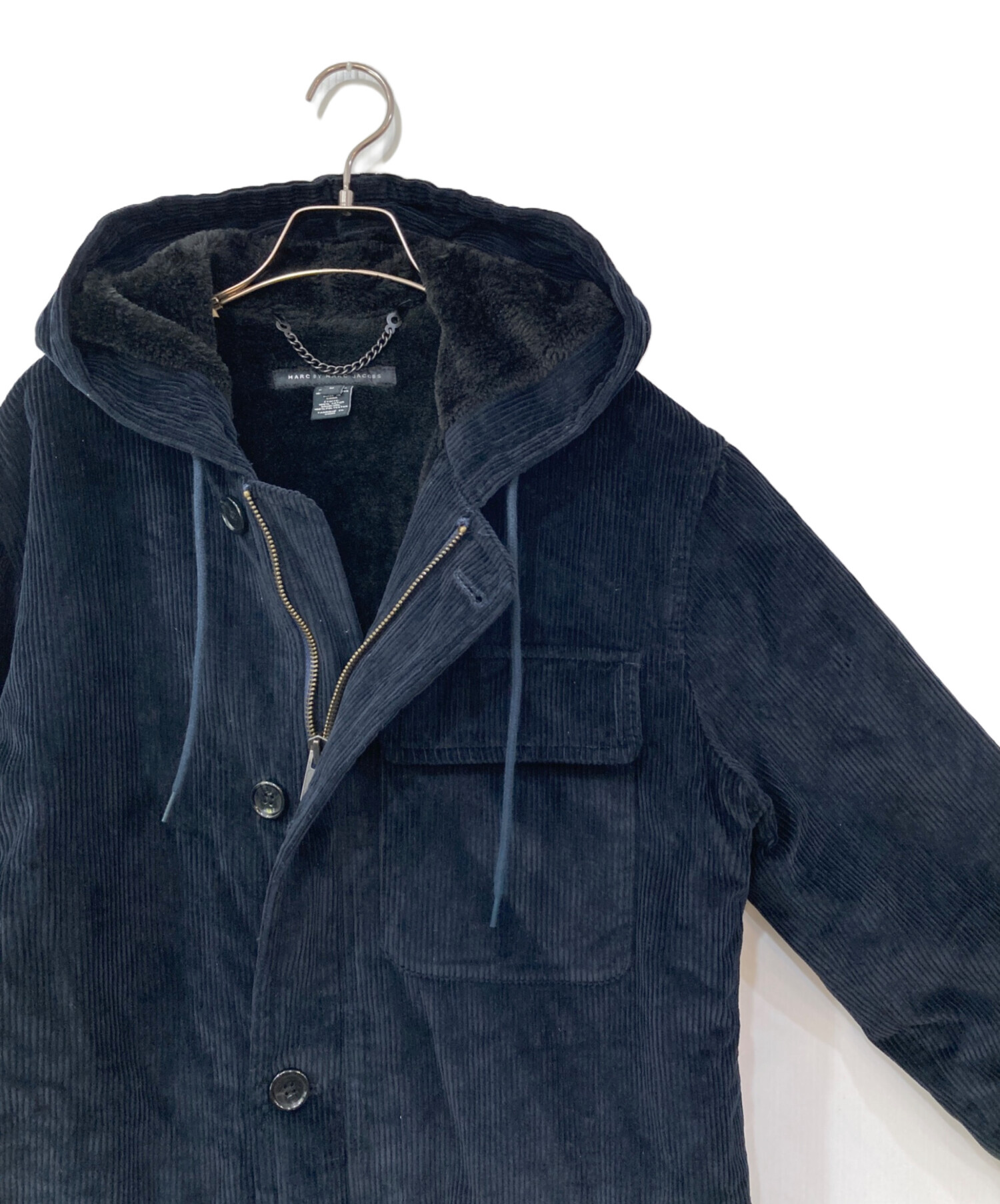 美品】MARC JACOBS マークジェイコブス ゴルフ ゴルフウェア L 紺 美品