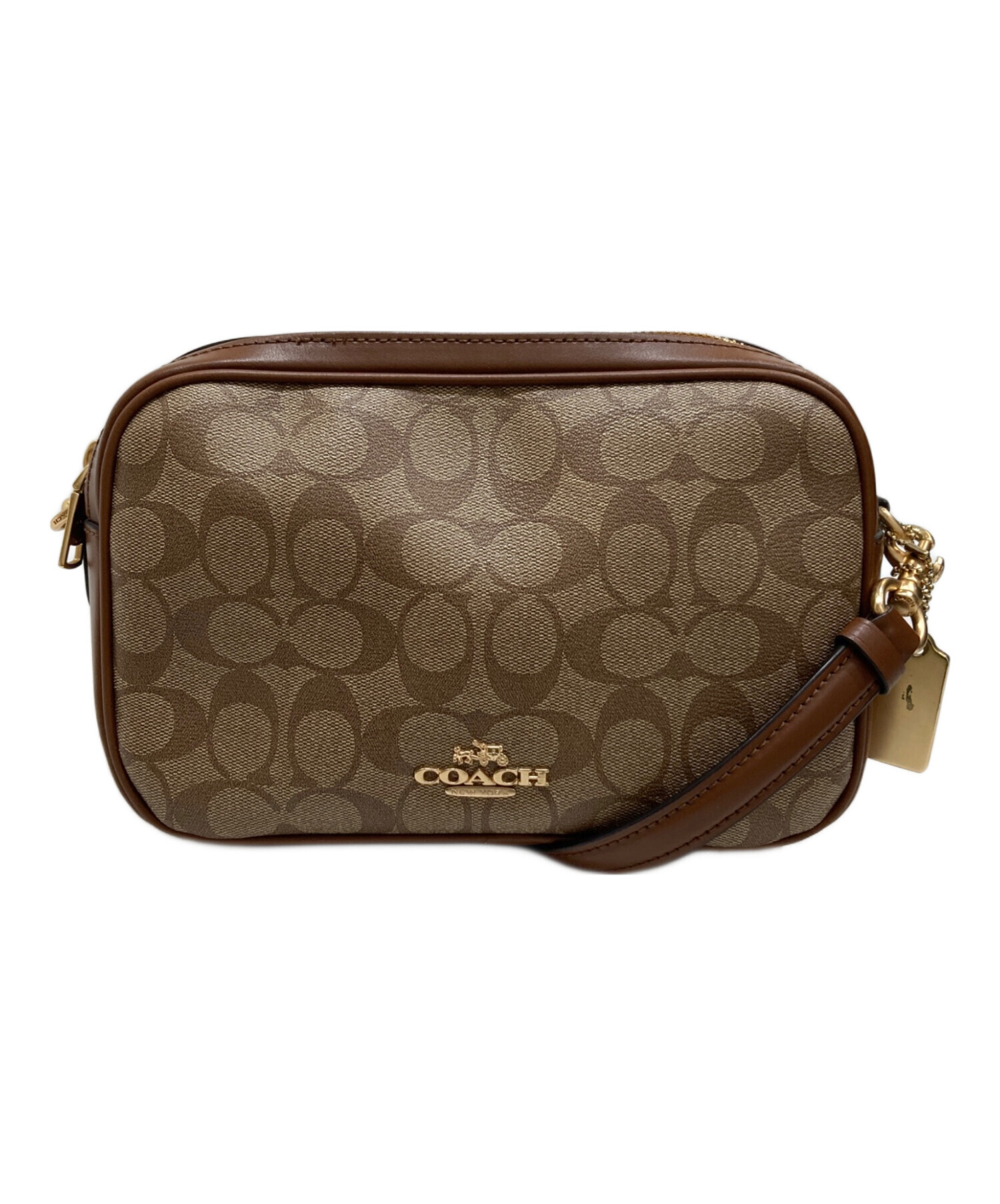 中古・古着通販】COACH (コーチ) ショルダーバッグ ブラウン｜ブランド