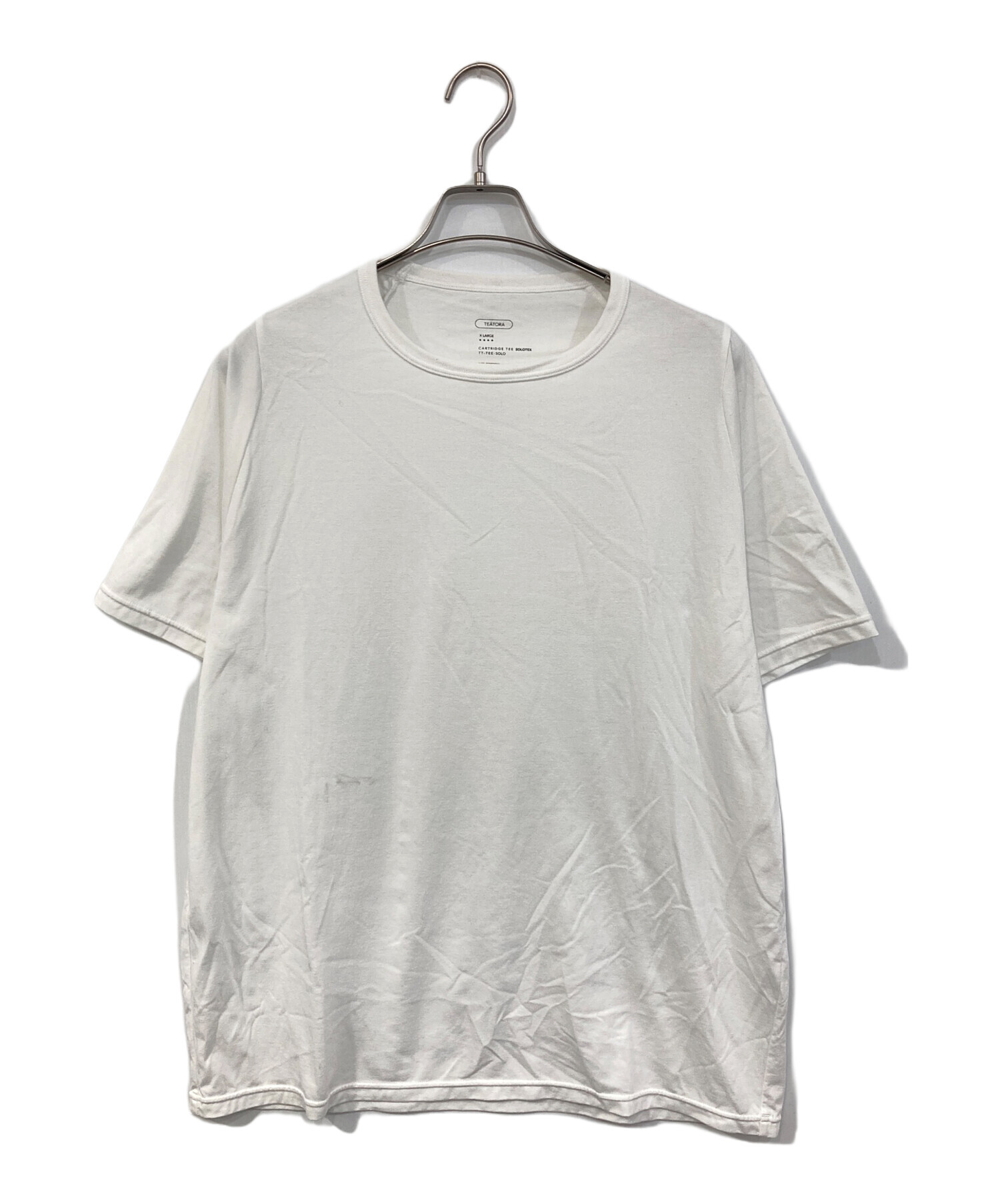 TELA テラ Tシャツ・カットソー XS 白 【古着】【中古】【送料無料】 TELA（テラ）Tシャツ・カットソー 白 サイズ:S レディース