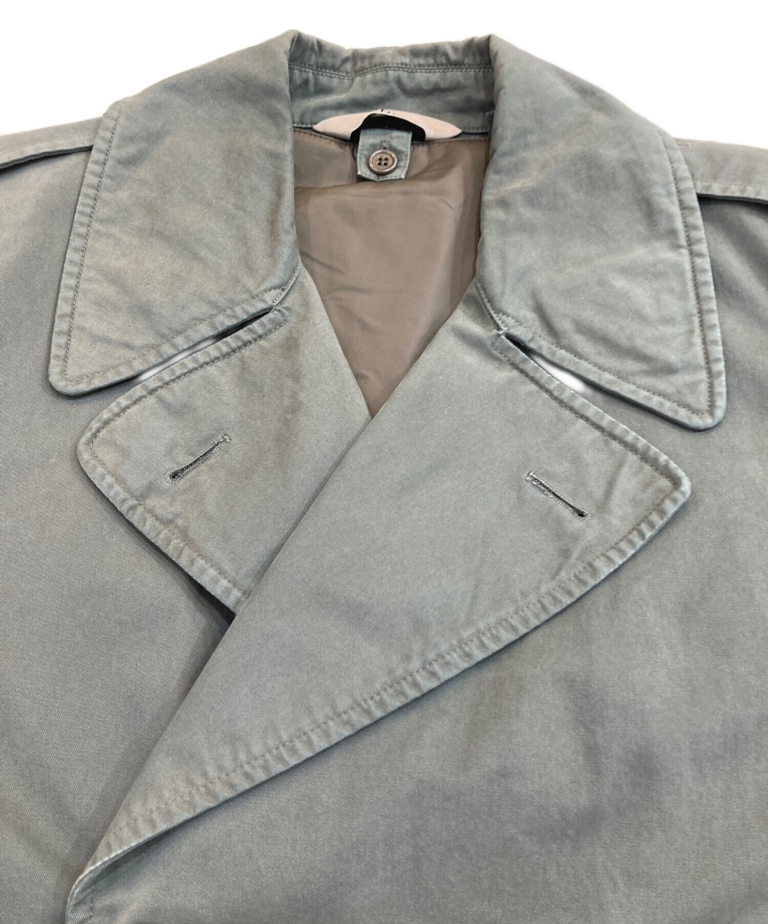 希少・美品⭐︎ASPESI アスペジ ミリタリー トレンチコート ライナー付 XS 中古・古着通販】ASPESI (アスペジ) ライナー付きミリタリーコート