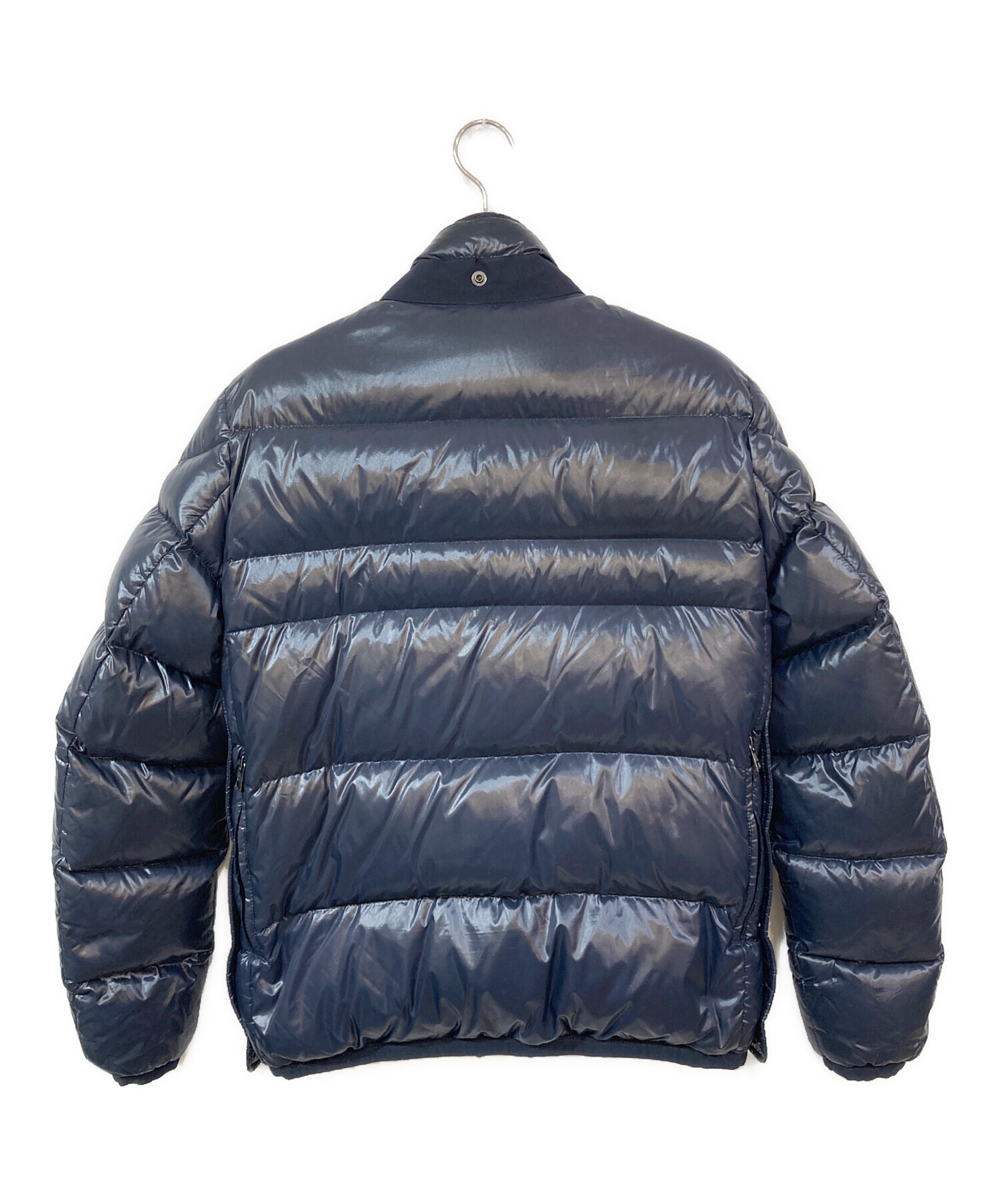 【美品】MONCLER☆ EUPHRASIE GIUBBOTTO ネイビー 00 Navy Blue Moncler Maya Hooded Short Down Jacket - Short Down