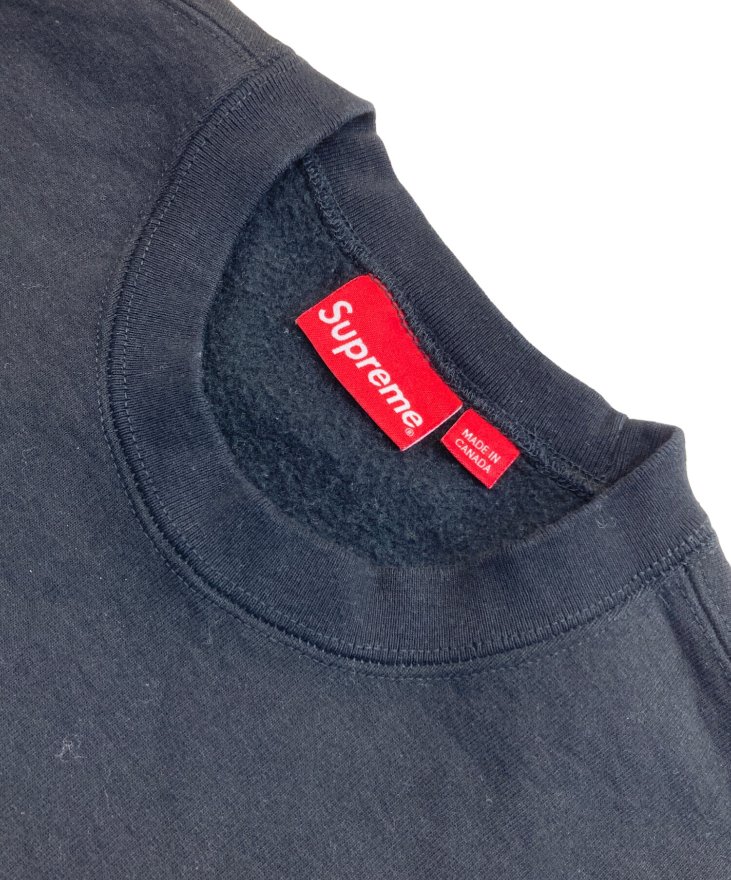 中古・古着通販】Supreme (シュプリーム) Small Box Crewneck ブラック 