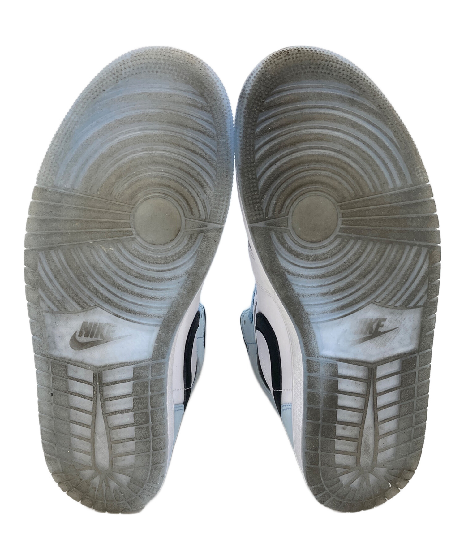 中古・古着通販NIKE (ナイキ) Air Jordan 1 Mid Ice Blue Nubuck