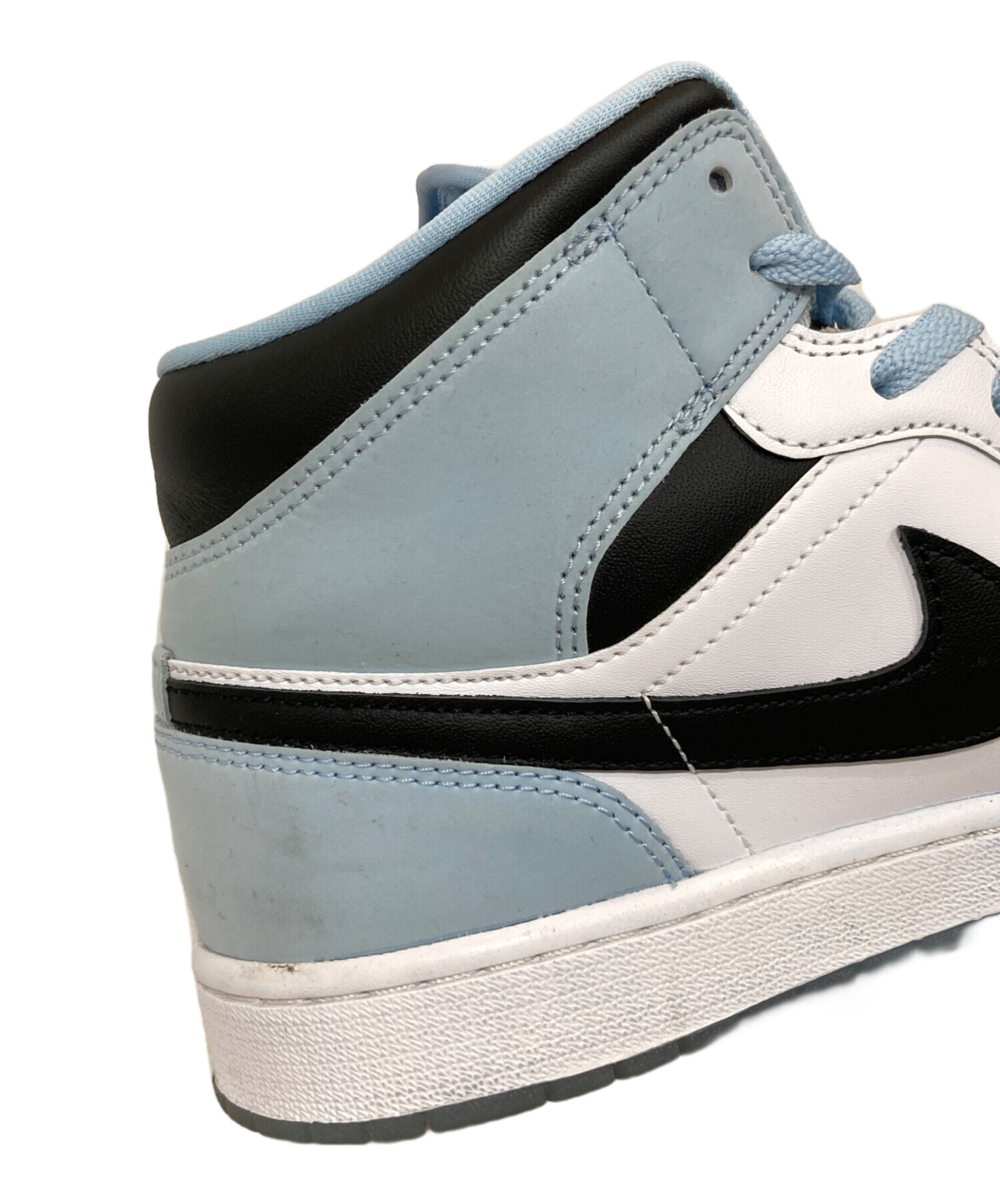 Air Jordan 1 Mid Ice Blue Nubuck 30cm箱無し GQ3737◇NIKE : Air 