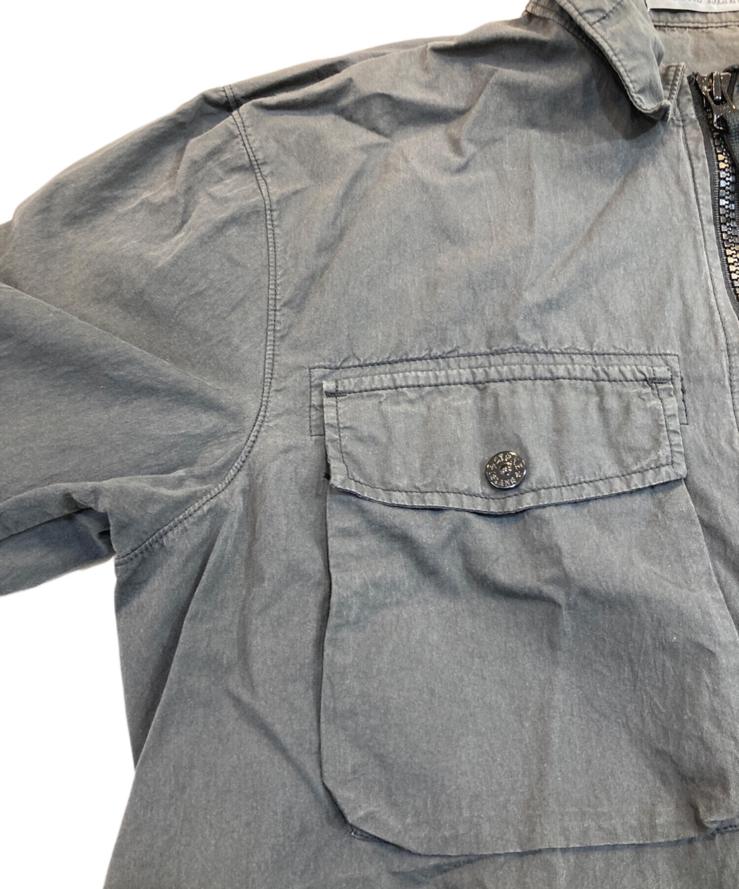 STONE  ストーンアイランド カジュアルシャツ メンズ 【古着】【中古】 中古・古着通販】STONE ISLAND (ストーンアイランド) zip front over