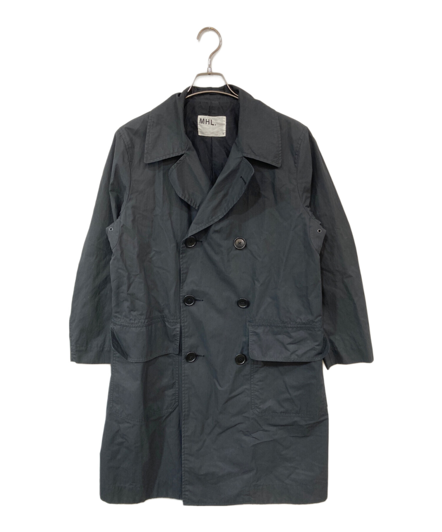 MHL, ブラック コート M MHL.（エムエイチエル） コート MEDIUM ブラック メンズ : ZOZOTOWN