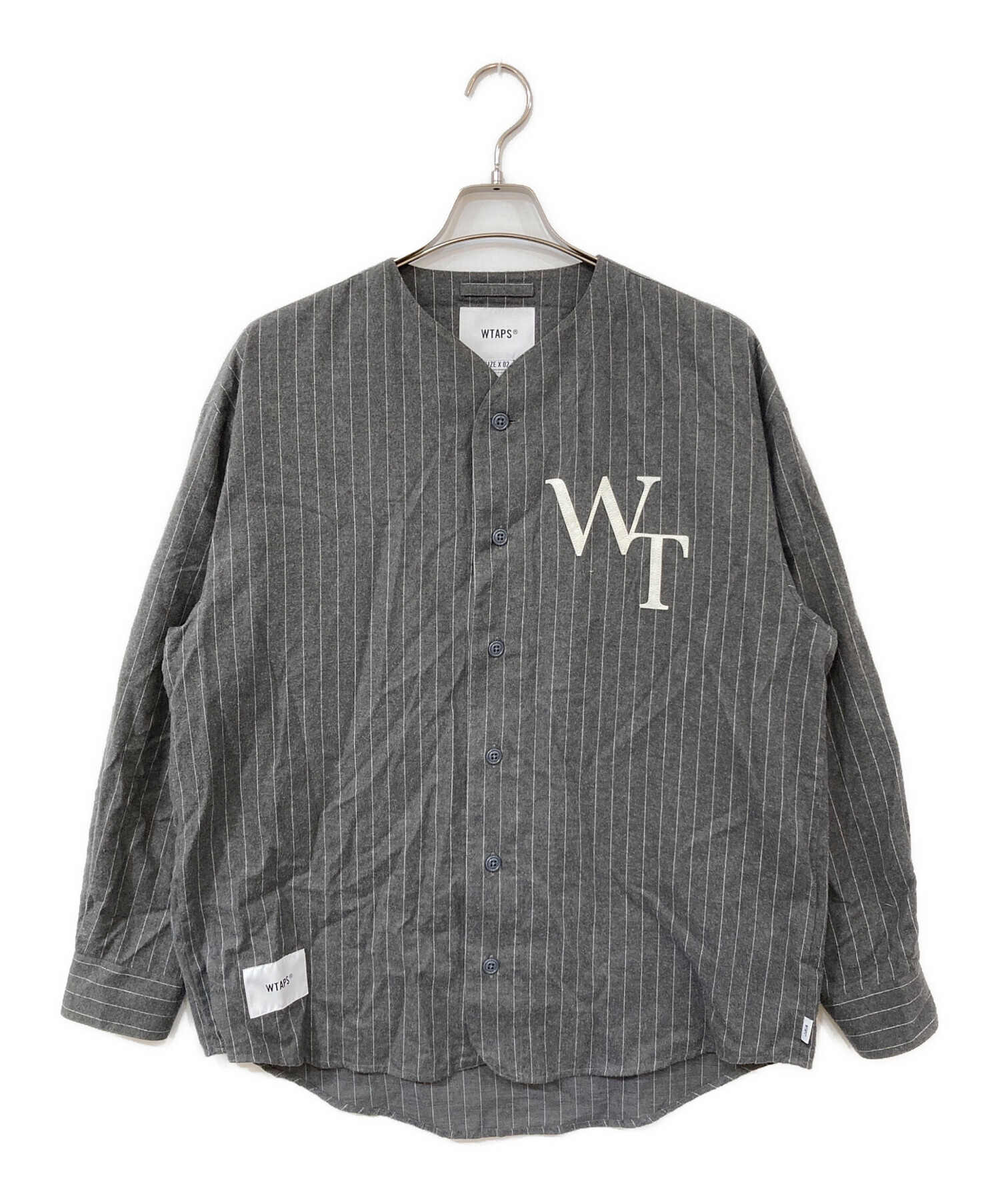 中古・古着通販】WTAPS (ダブルタップス) COTTON.FLANNEL.STRIPE