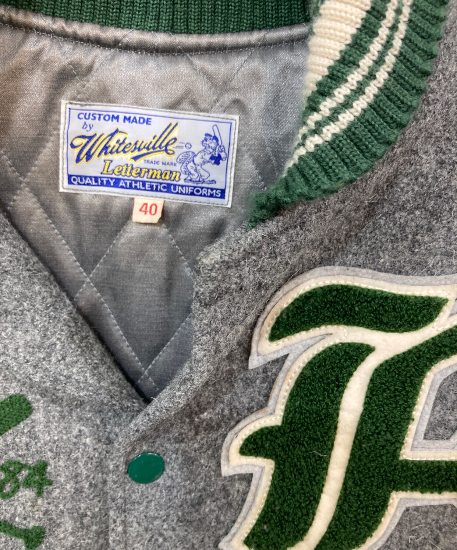 BULLDOGS フルデコ スタジャン 中古・古着通販】whitesville (ホワイツビル) BULLDOGS フルデコ