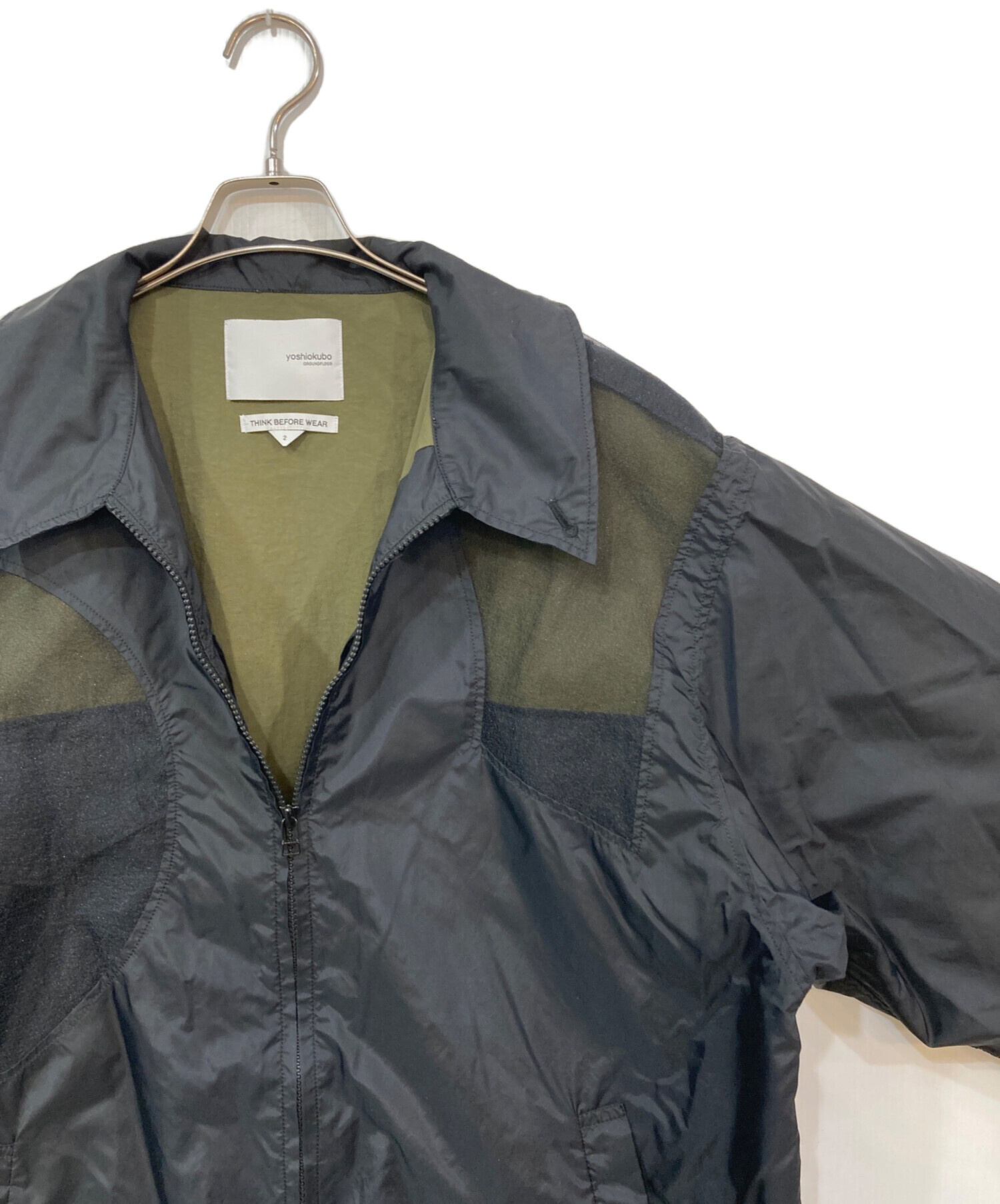 中古・古着通販】yoshio kubo (ヨシオクボ) COMPLEX BLOUSON ブラック 