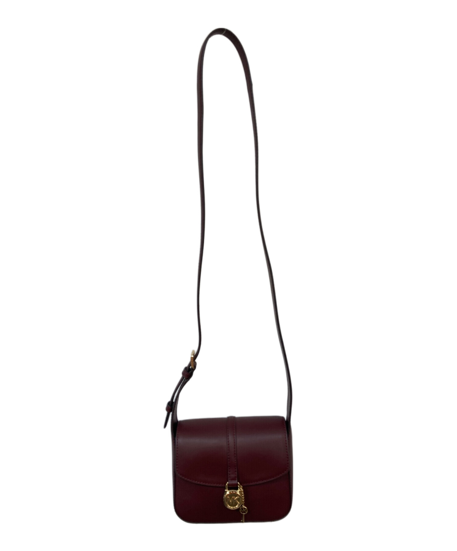【ほぼ未使用】MICHAEL KORS ショルダーバッグ ボルドー 中古・古着通販】MICHAEL KORS (マイケル・コース) ショルダーバッグ