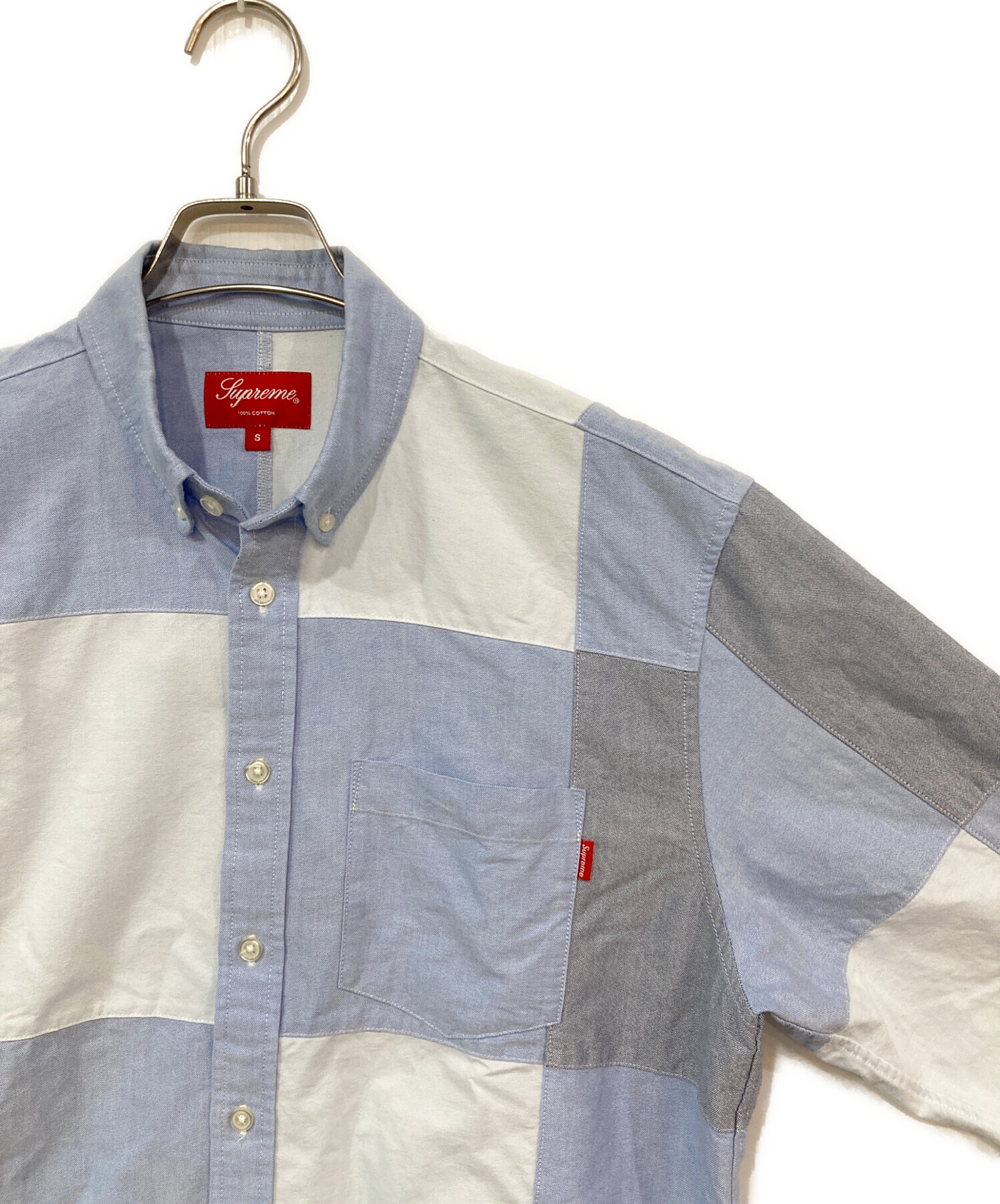 中古・古着通販】Supreme (シュプリーム) Patchwork Oxford Shirt