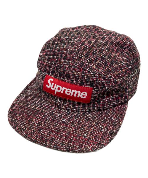 新品 Supreme Tweed Camp Cap オリーブ 14aw タグ付き supreme 25FW