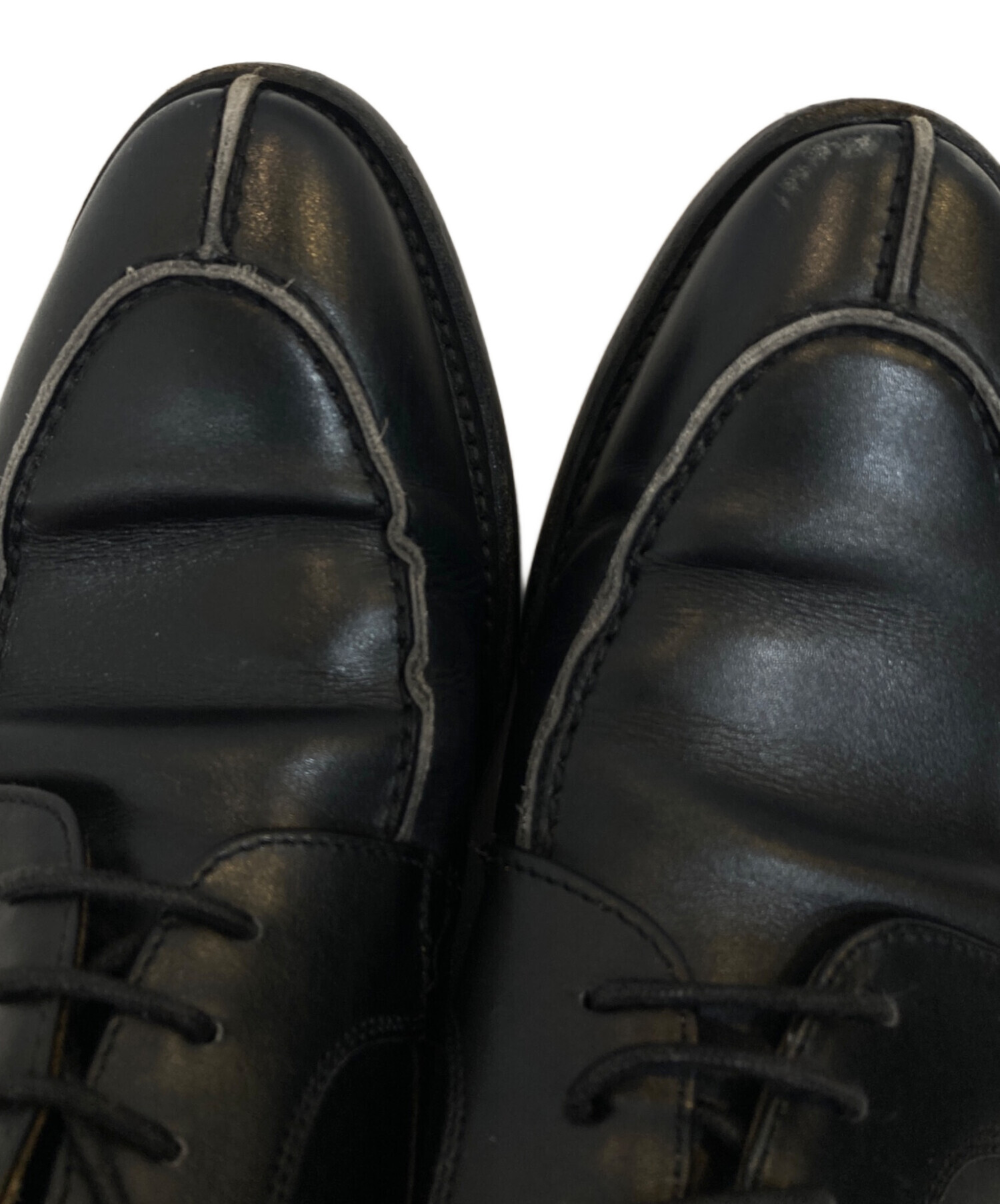 中古・古着通販】berwick (バーウィック) Uチップシューズ ブラック