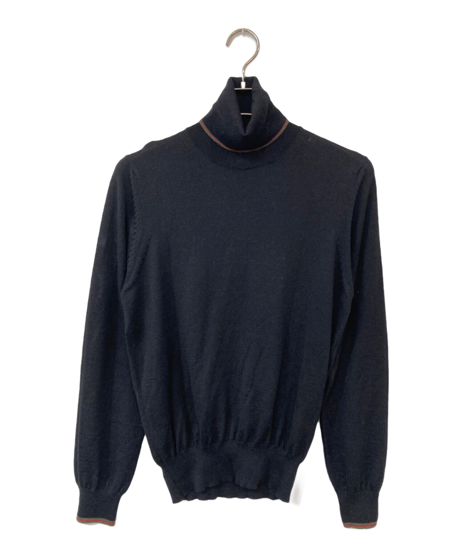 中古・古着通販】GUCCI (グッチ) シルク混ニット ブラック サイズ:S