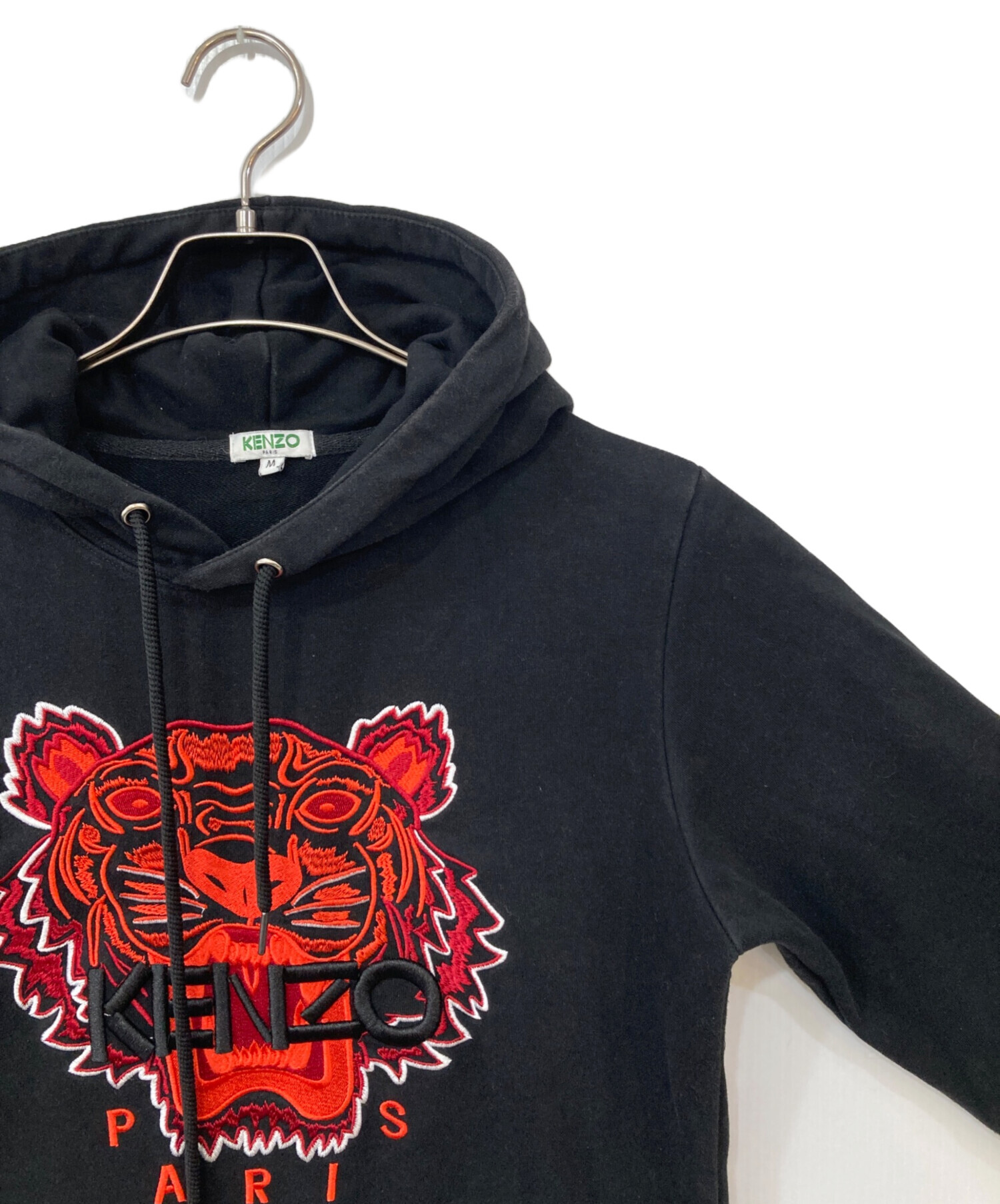 中古・古着通販】KENZO (ケンゾー) プルオーバーパーカー ブラック