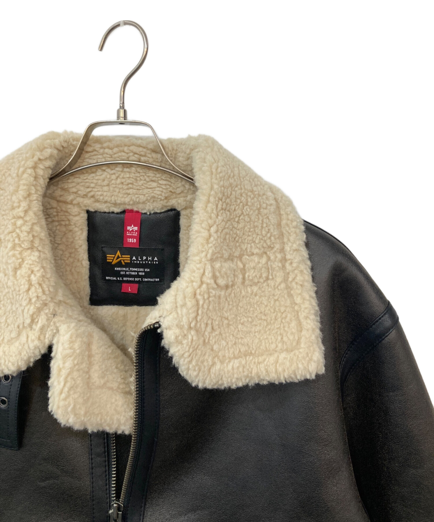 中古・古着通販】ALPHA (アルファ) B-3フェイクムートンフライト