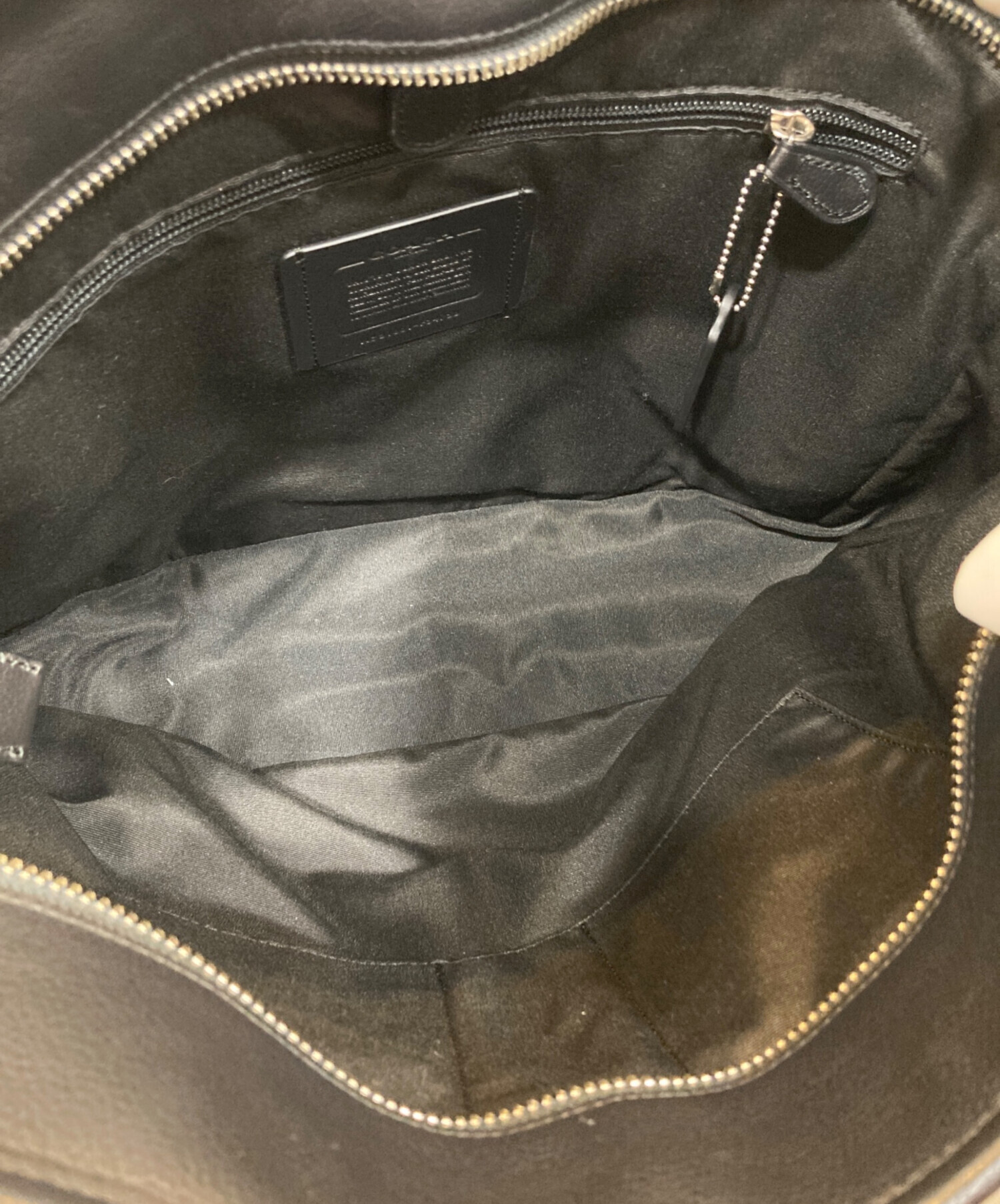 中古・古着通販】COACH (コーチ) Perry Business Tote ブラック 