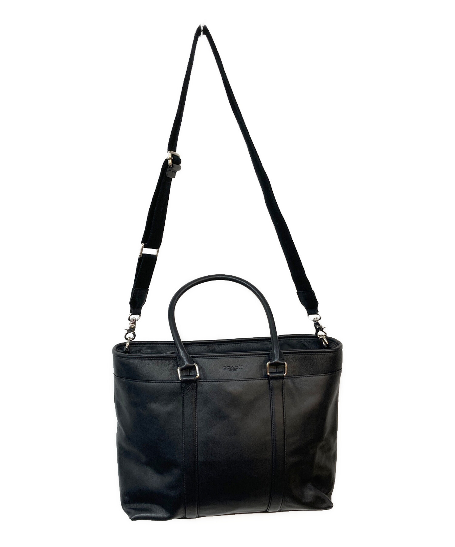 中古・古着通販】COACH (コーチ) Perry Business Tote ブラック 