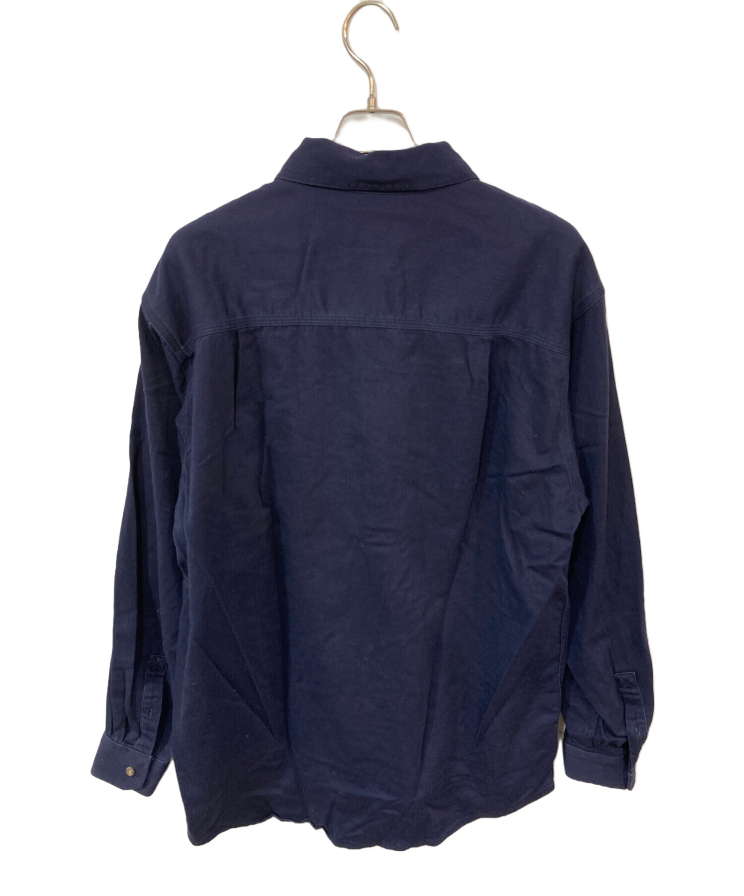 中古・古着通販】CarHartt (カーハート) ワークシャツ ネイビー サイズ