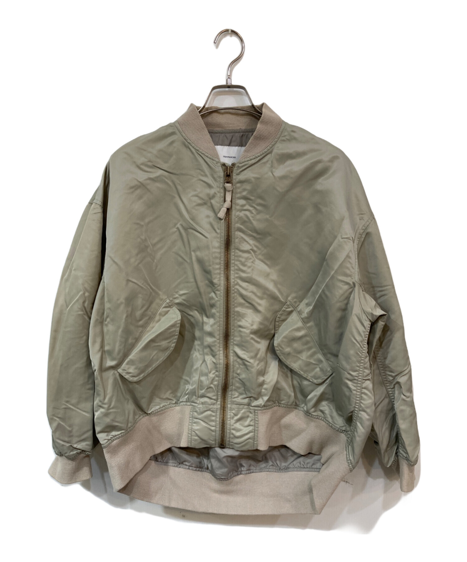 中古・古着通販】FRAMeWORK (フレームワーク) ナイロンツイルMA-1