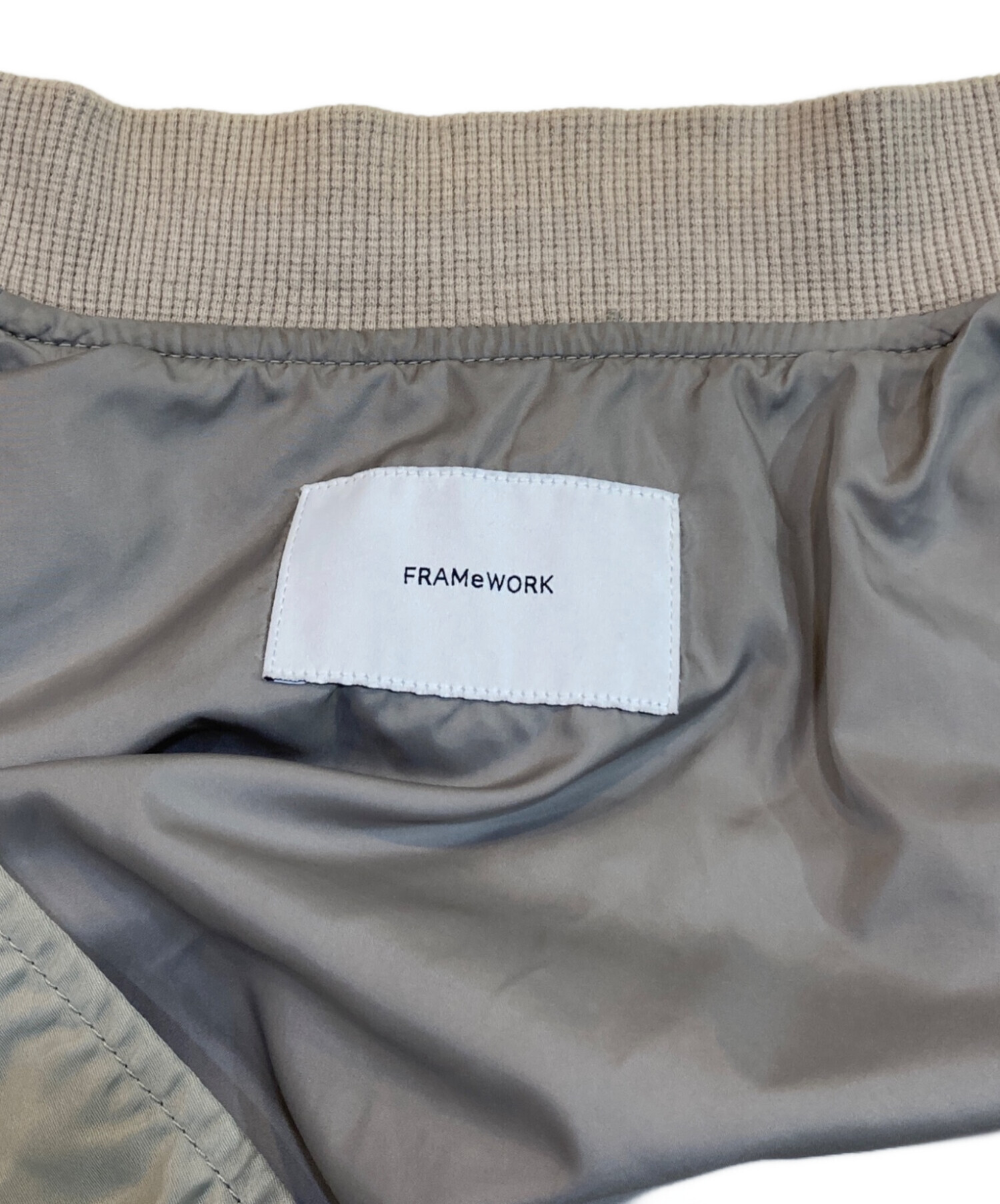 中古・古着通販】FRAMeWORK (フレームワーク) ナイロンツイルMA-1