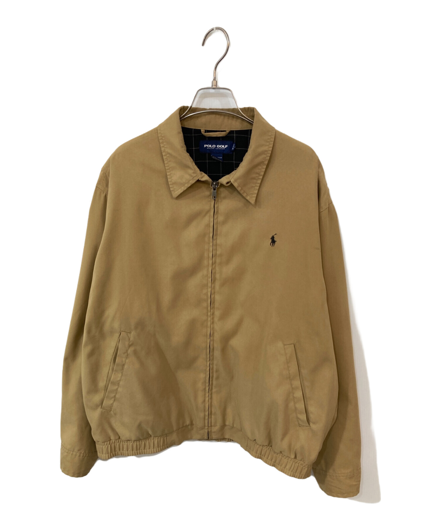 中古・古着通販】POLO GOLF (ポロ ゴルフ) スイングトップ ブラウン 