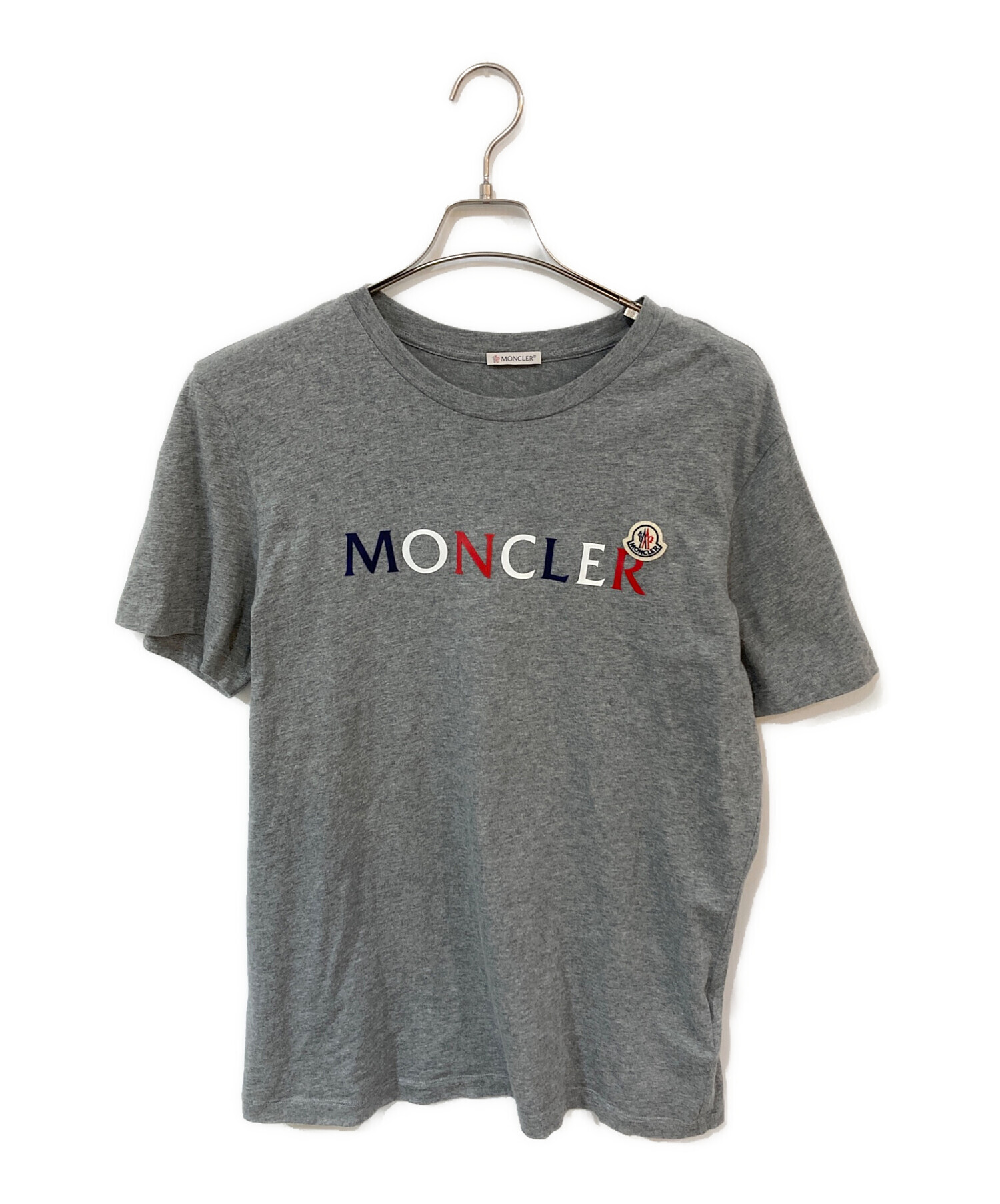 中古・古着通販】MONCLER (モンクレール) SS T SHIRTS グレー サイズ 