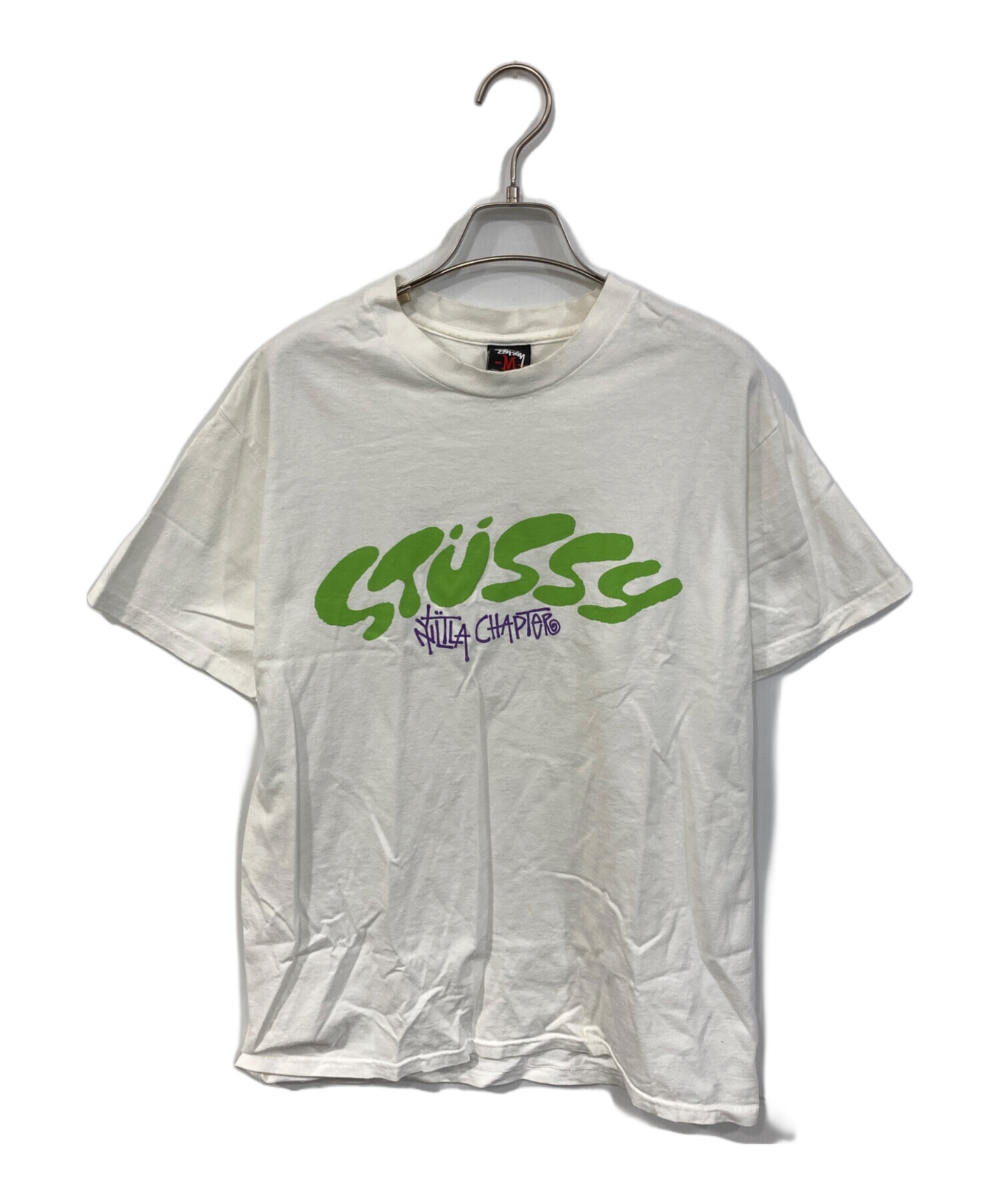中古・古着通販】stussy (ステューシー) Tシャツ ホワイト サイズ:M 