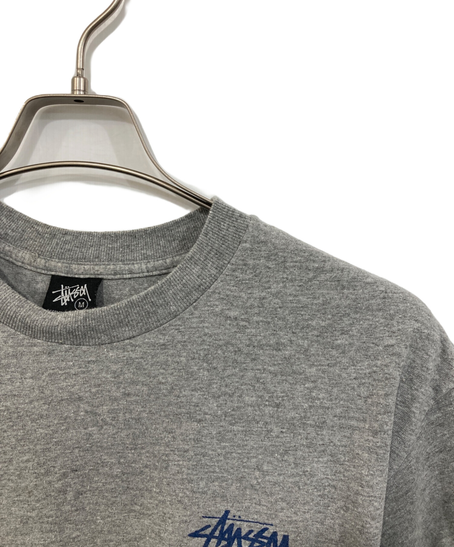 中古・古着通販】stussy (ステューシー) SURF MAN TEE グレー サイズ 