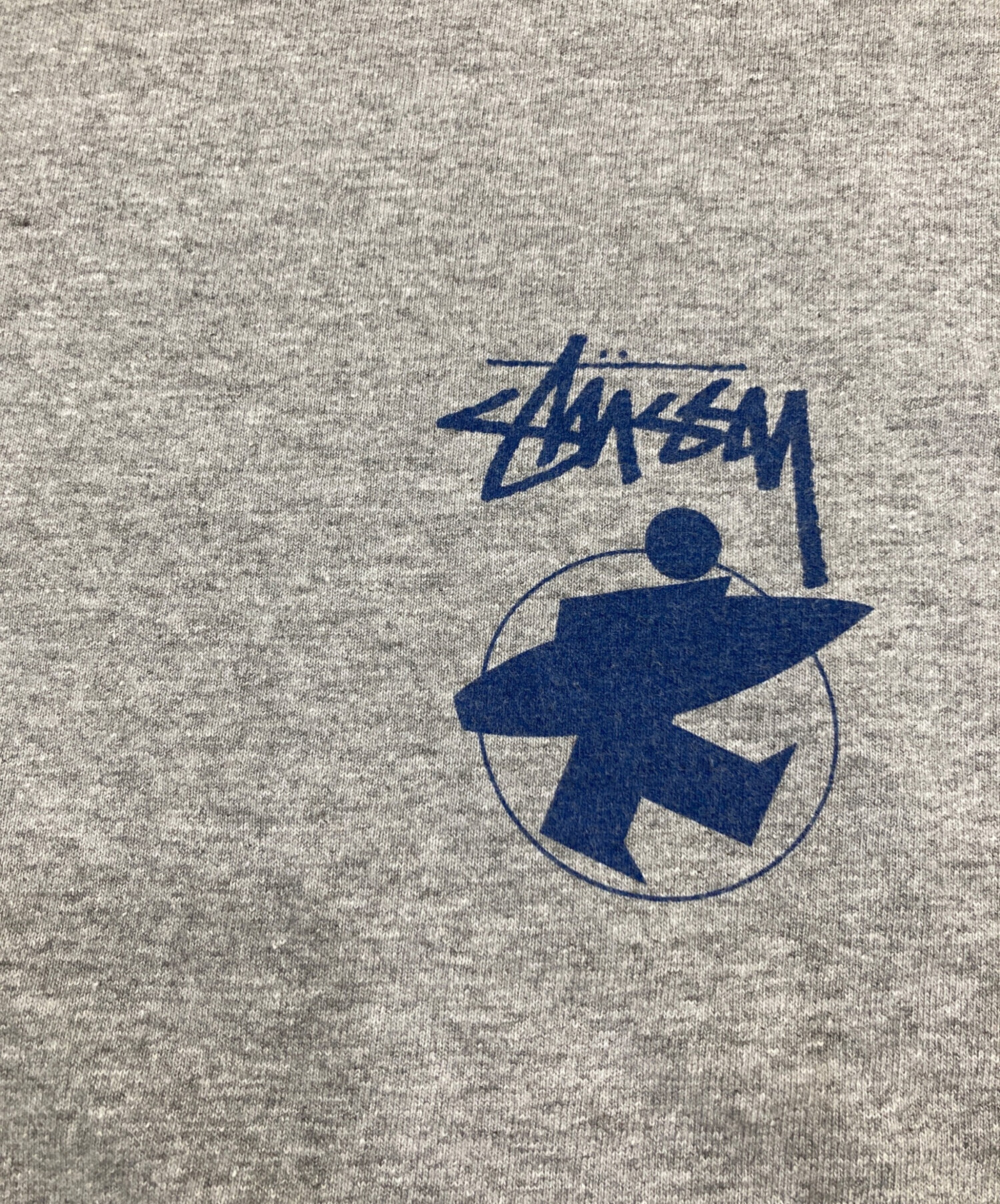 中古・古着通販】stussy (ステューシー) SURF MAN TEE グレー サイズ