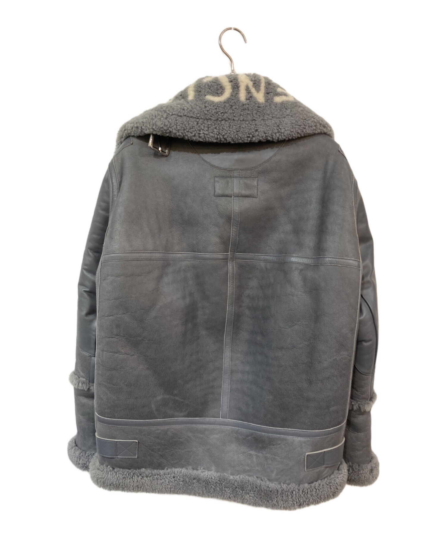 中古・古着通販】BALENCIAGA (バレンシアガ) ロゴムートンジャケット