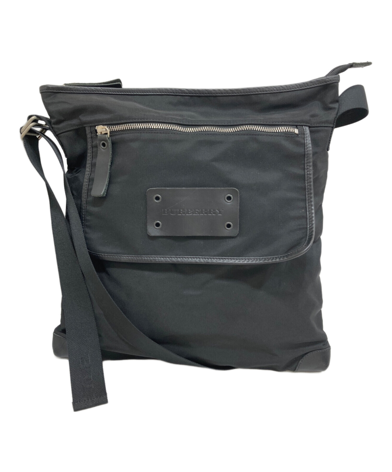 中古・古着通販】BURBERRY (バーバリー) ナイロンショルダーバッグ 