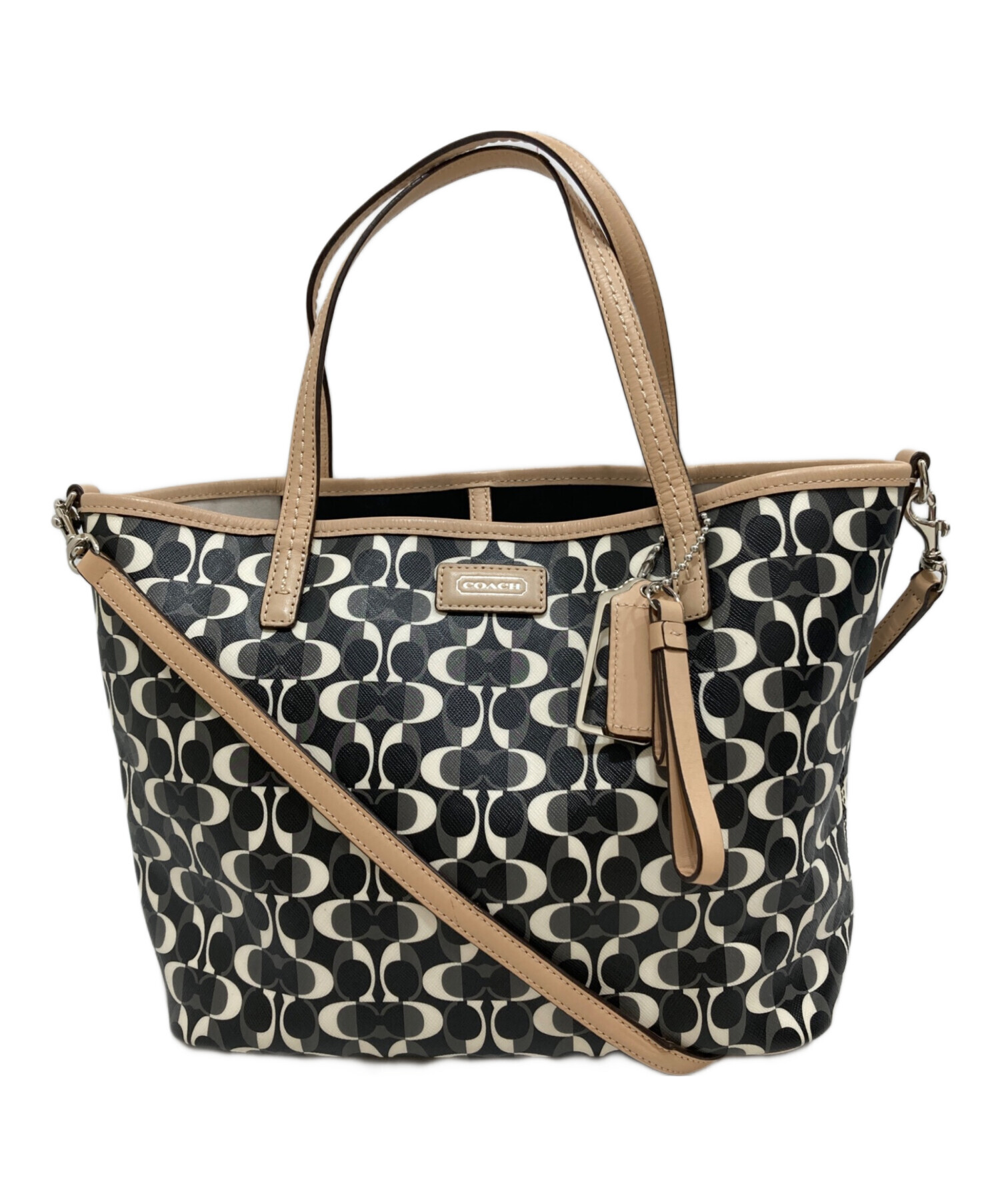 中古・古着通販】COACH (コーチ) シグネチャー2WAYショルダーバッグ
