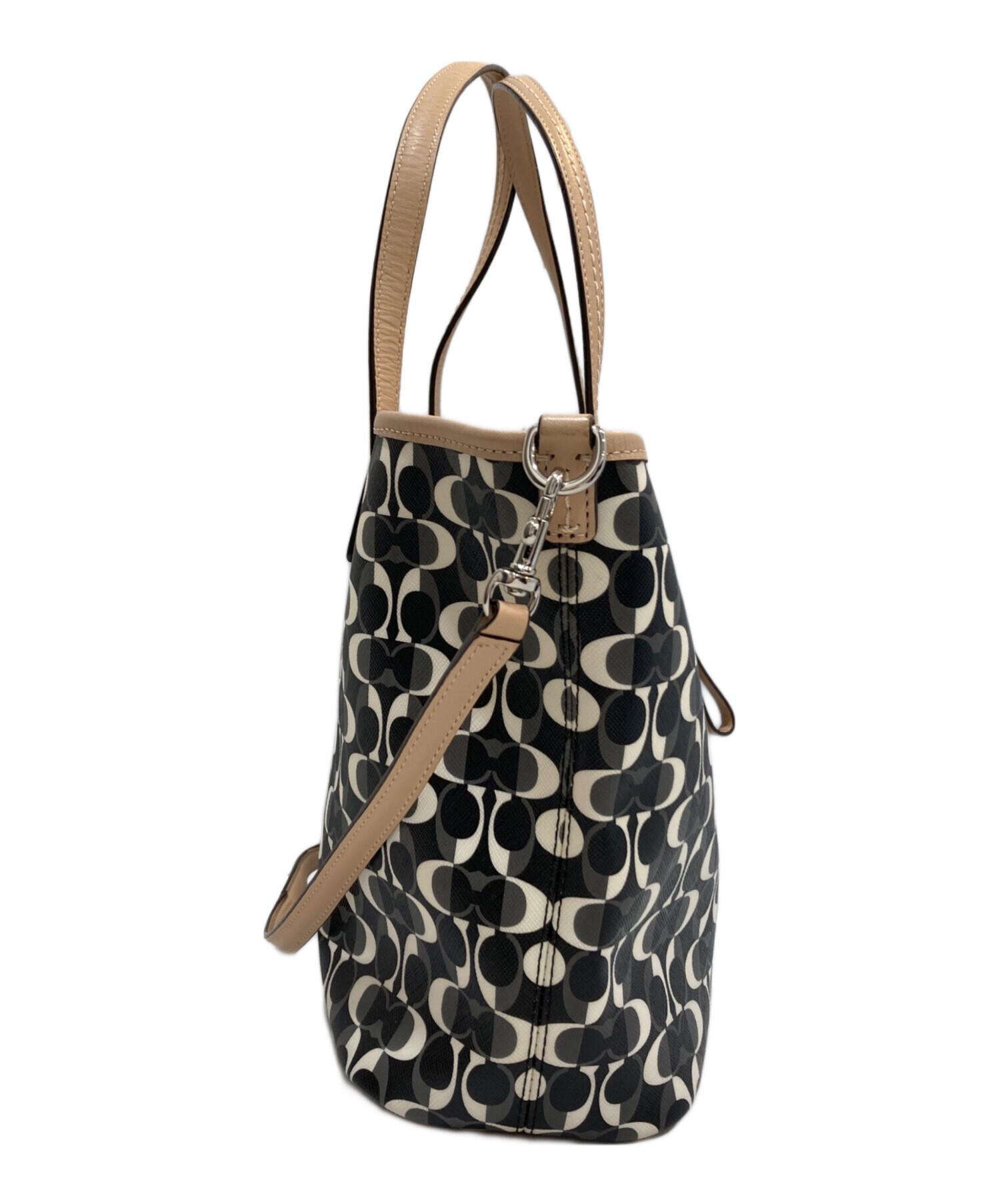 中古・古着通販】COACH (コーチ) シグネチャー2WAYショルダーバッグ