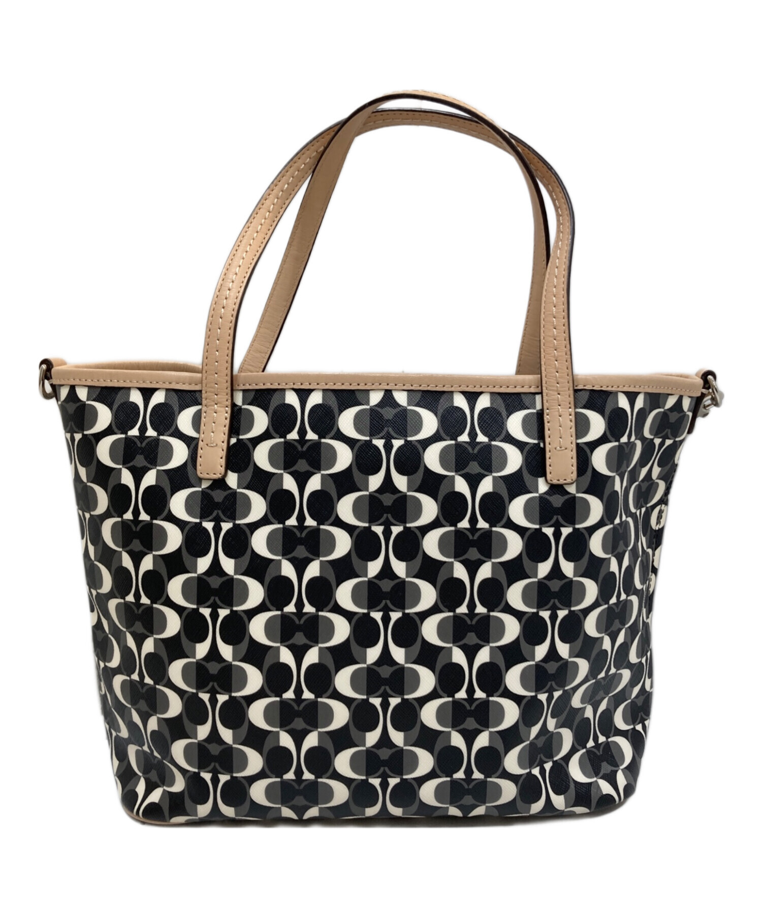 中古・古着通販】COACH (コーチ) シグネチャー2WAYショルダーバッグ