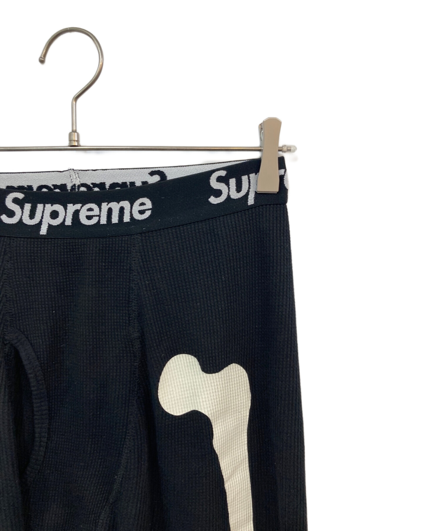 中古・古着通販】SUPREME (シュプリーム) Bones Thermal Pant ブラック