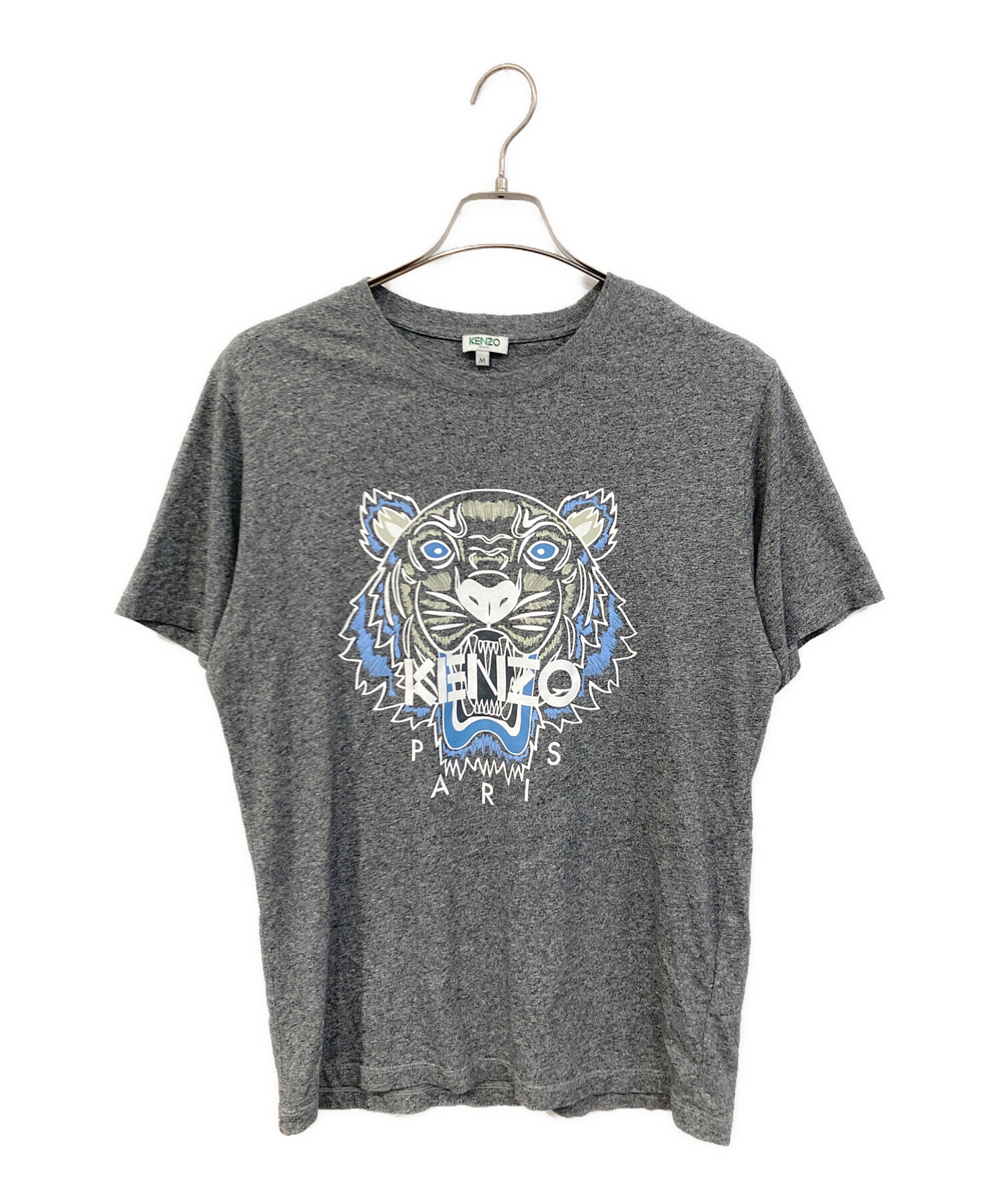 中古・古着通販】KENZO (ケンゾー) プリントTシャツ グレー サイズ