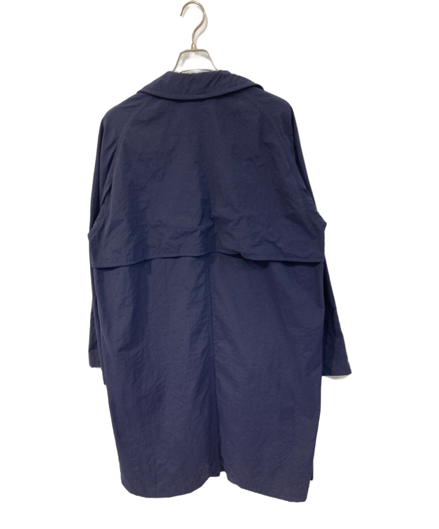 Orcival ナイロンチェスターコート サイズ4 中古・古着通販】ORCIVAL (オーシバル) ナイロンコート ネイビー