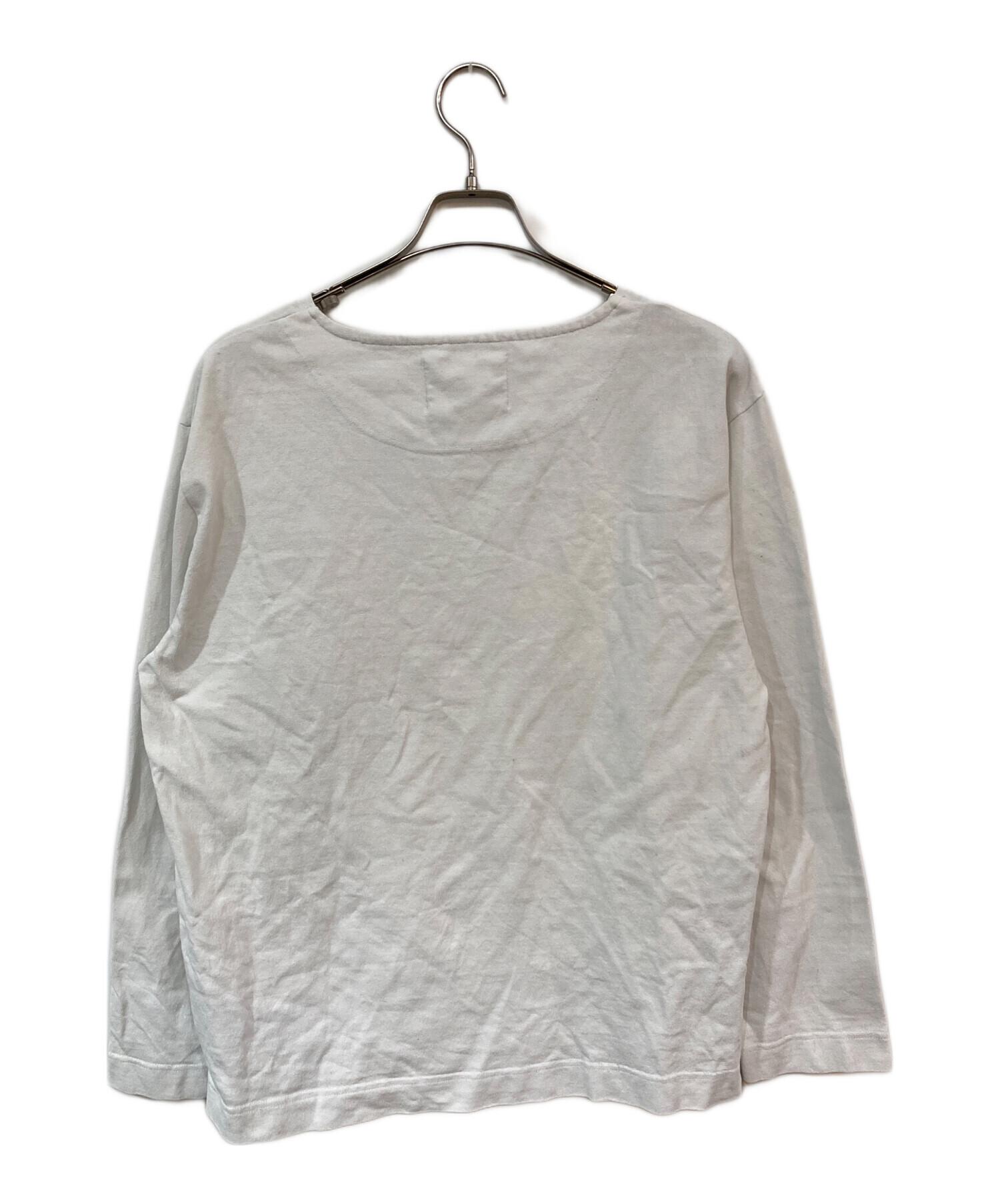 中古・古着通販】MHL (エムエイチエル) DRY COTTON JERSEY LS ホワイト 